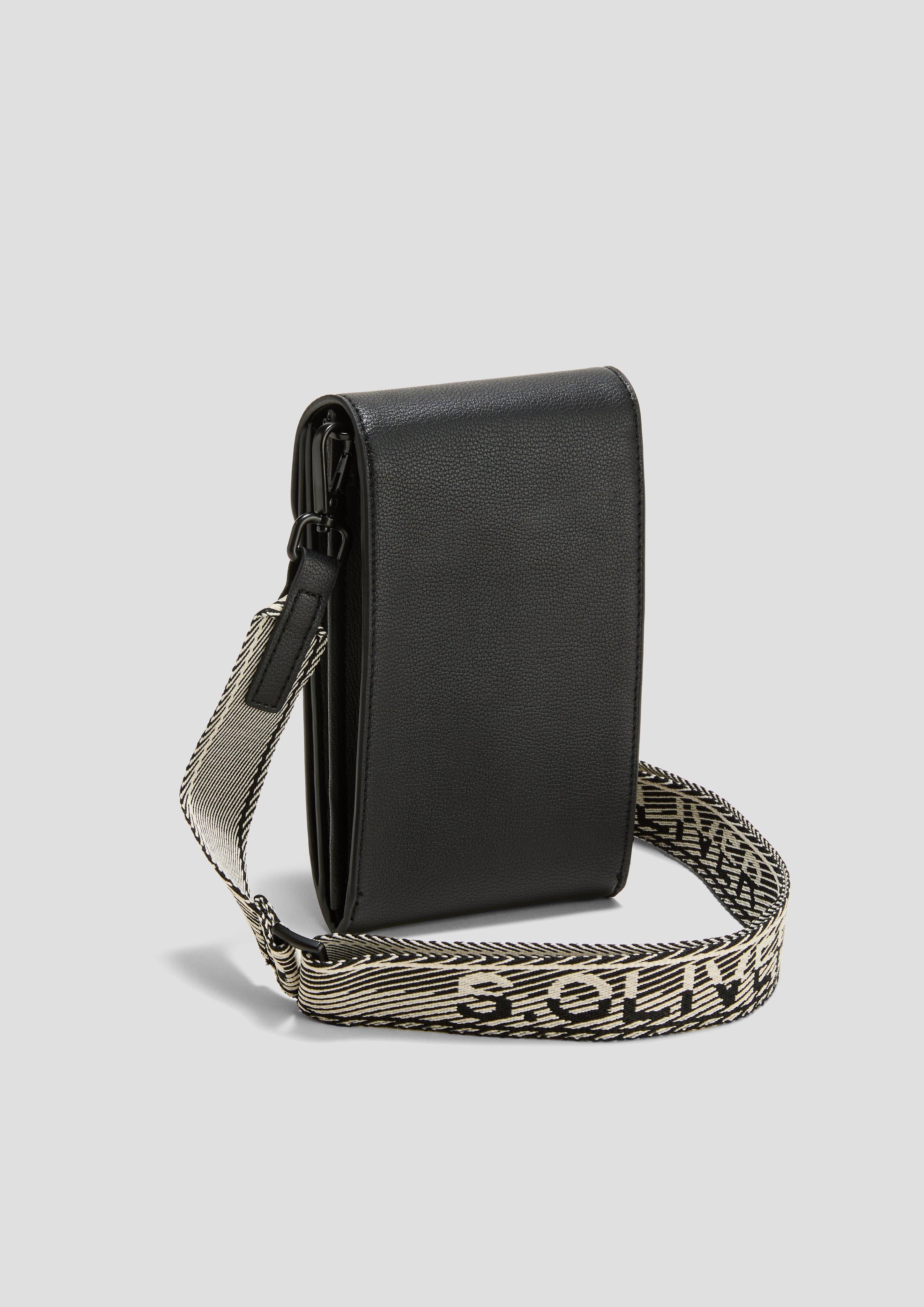 Handytasche aus Lederimitat - rosa | s.Oliver
