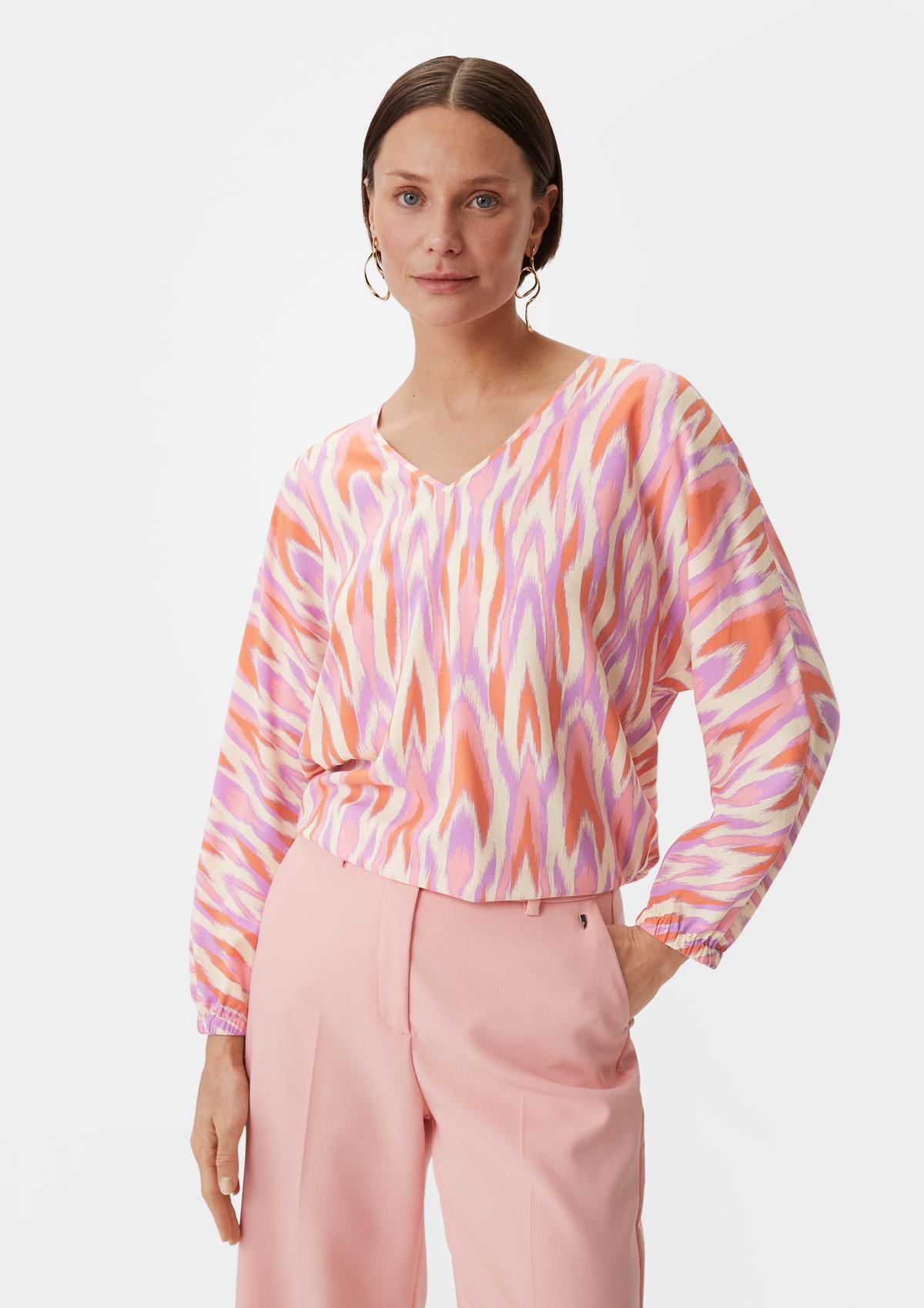comma Blouse with an all-over print