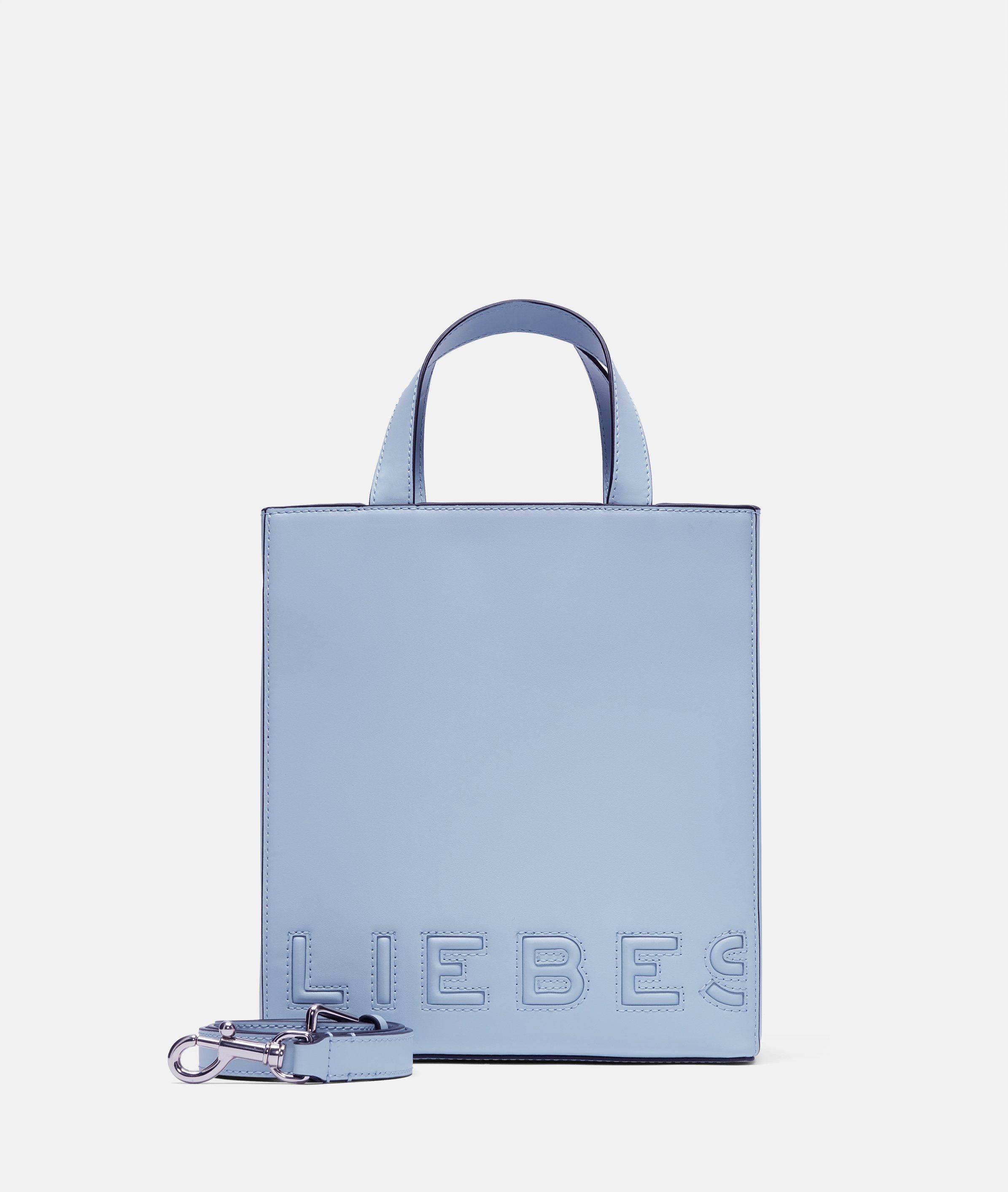 Liebeskind Berlin - Tote-Bag aus Glattleder -  blau