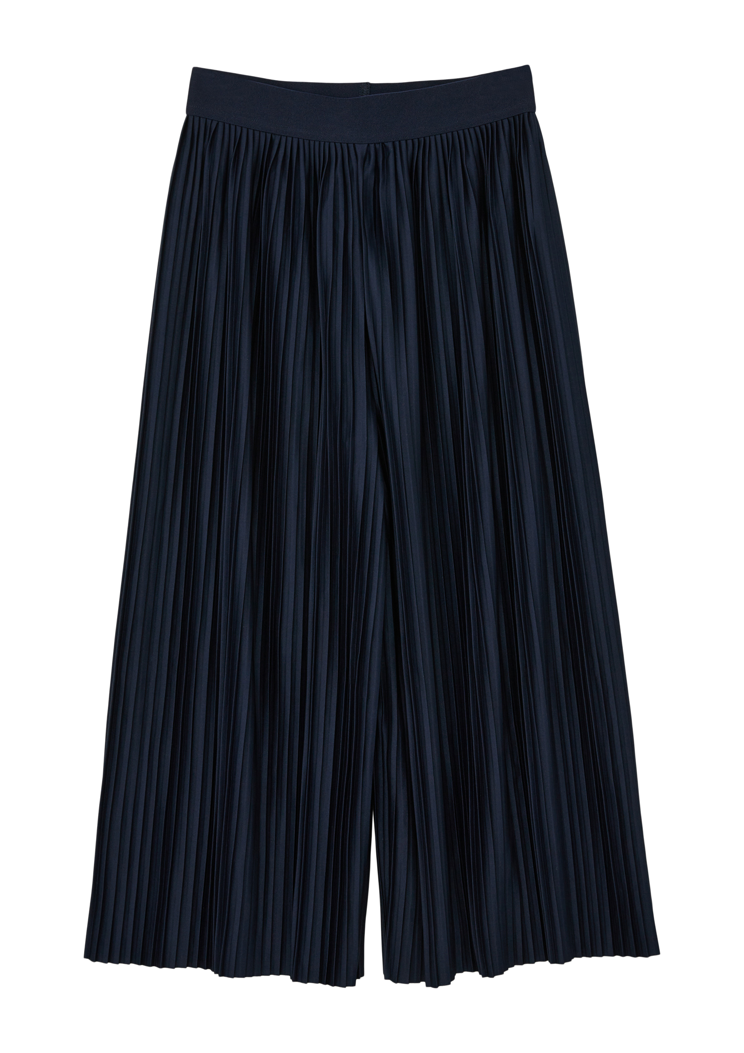 s.Oliver - Plissierte Hose mit Wide Leg, Mädchen, blau