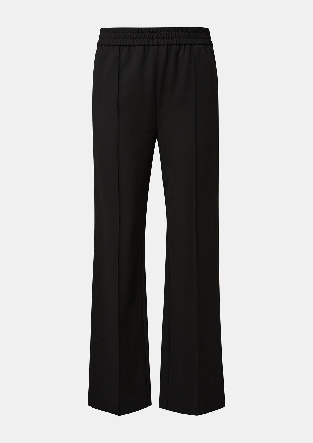 comma Loose fit: trousers with a semi-wide leg