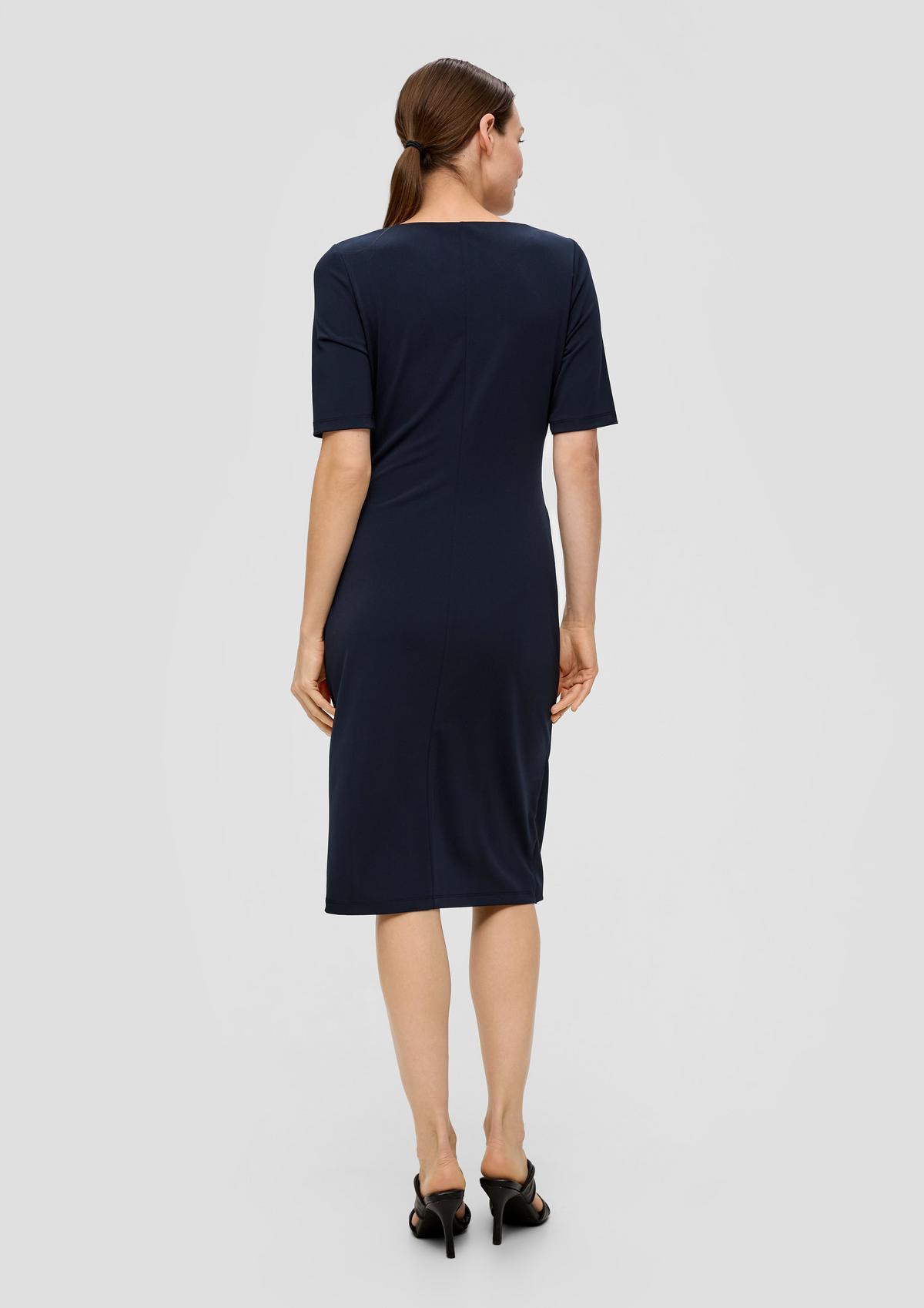 s.Oliver Dress with a wrap-over effect