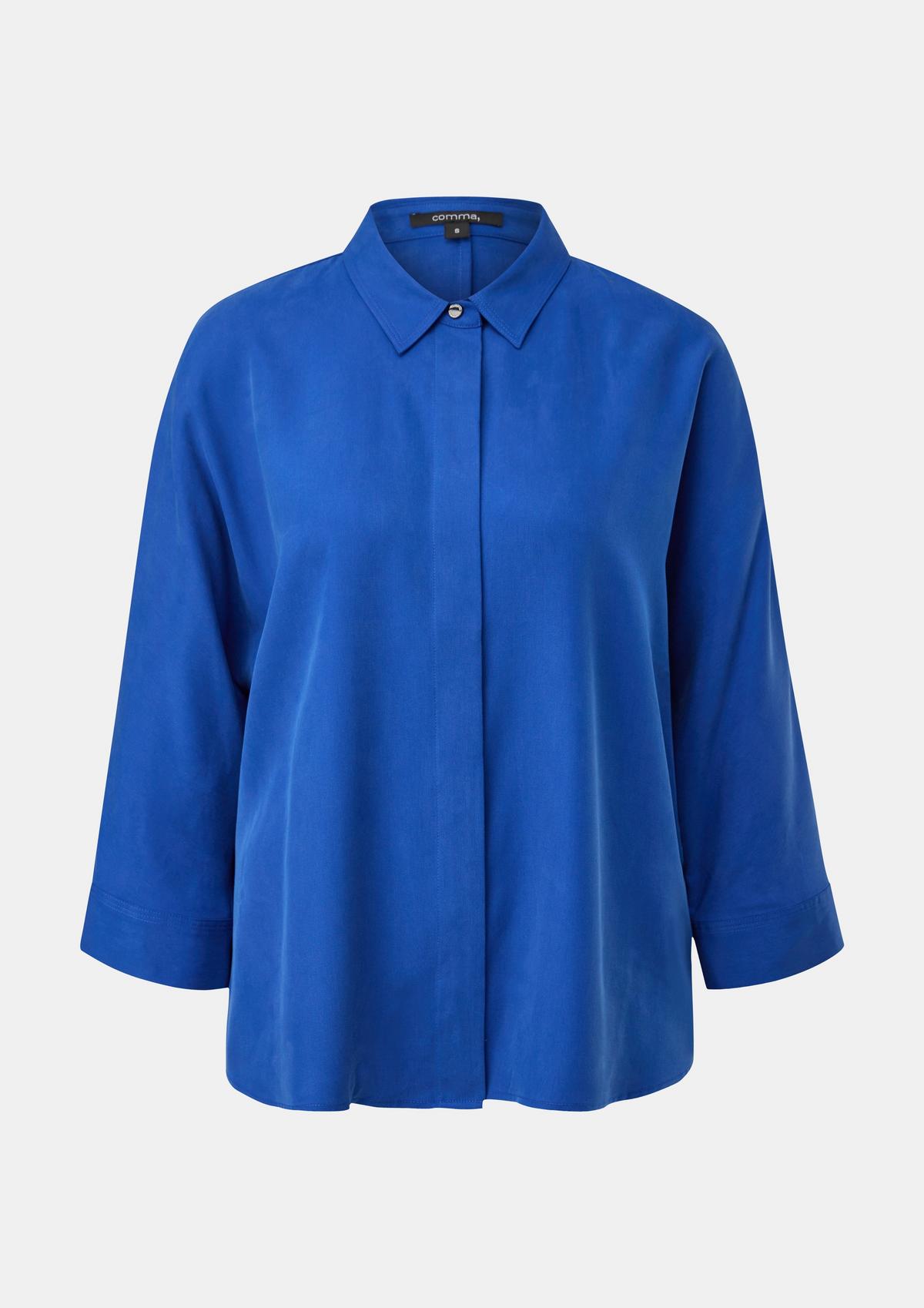 comma Blouse with 3/4-length sleeves
