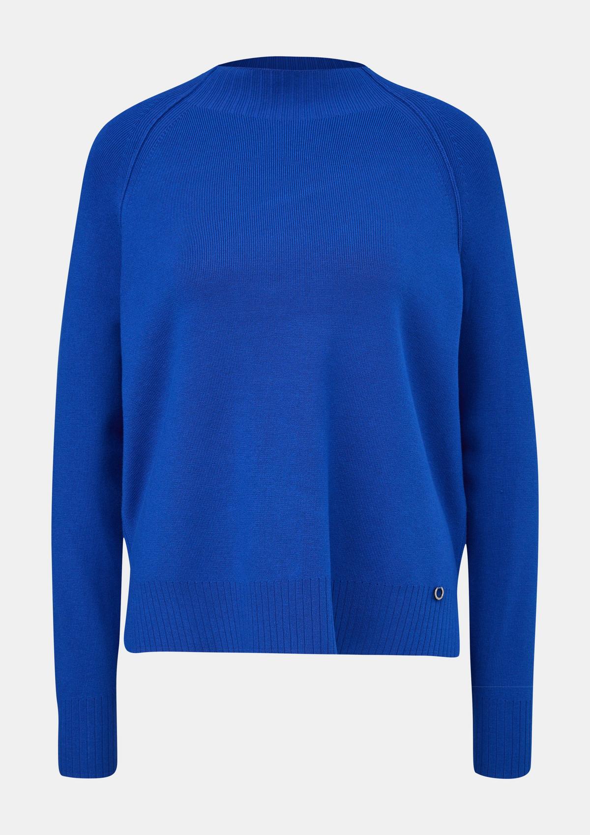 comma Fine knit jumper with raglan sleeves