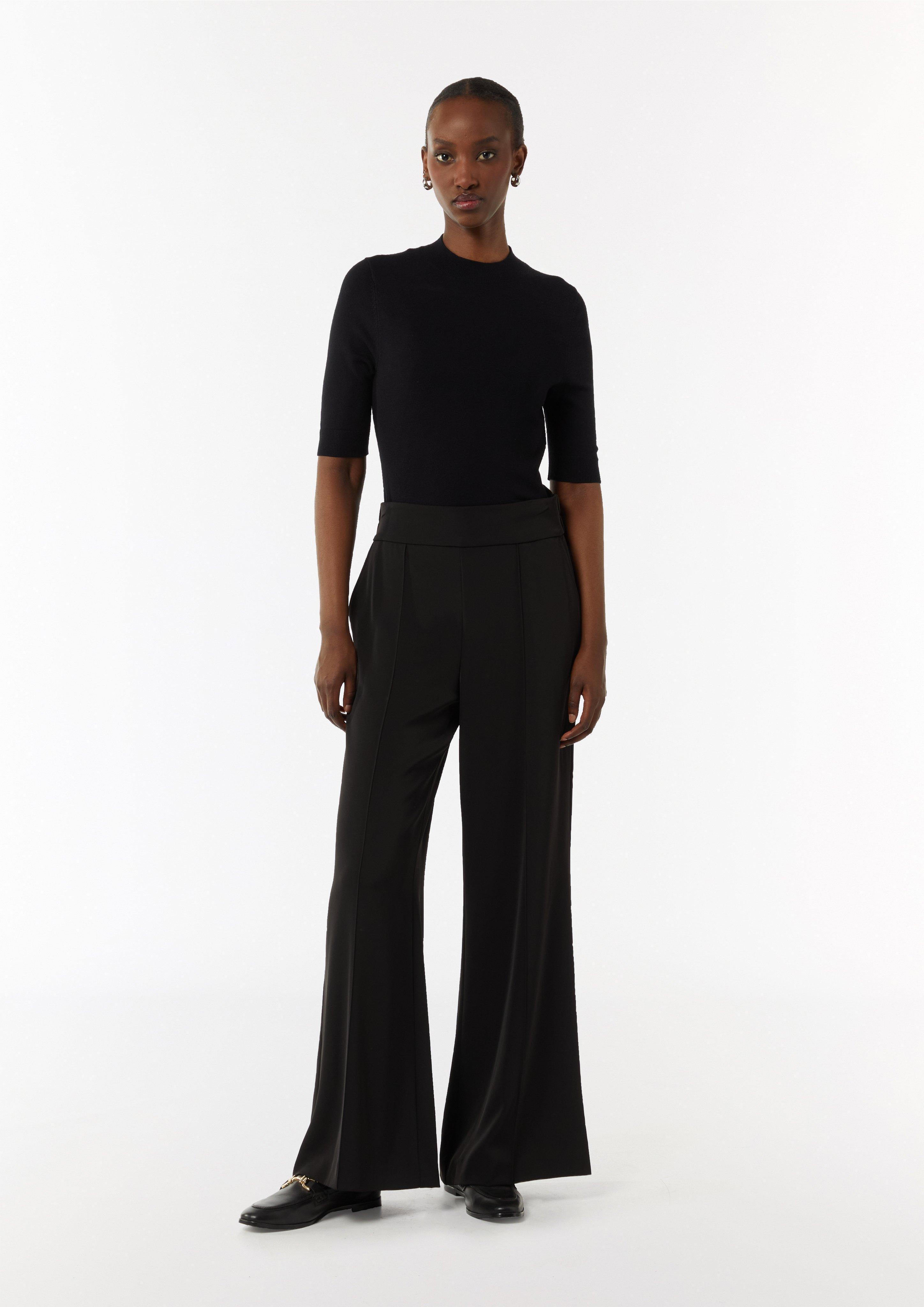 Knitted pullover in 9999 & 0120