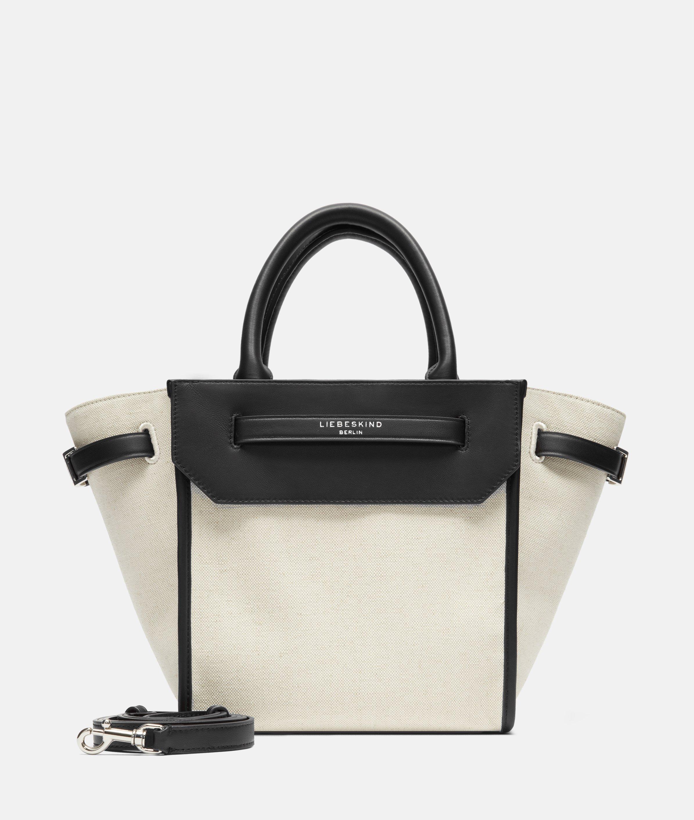 Liebeskind Berlin - Geräumige Tasche aus Canvas -  creme