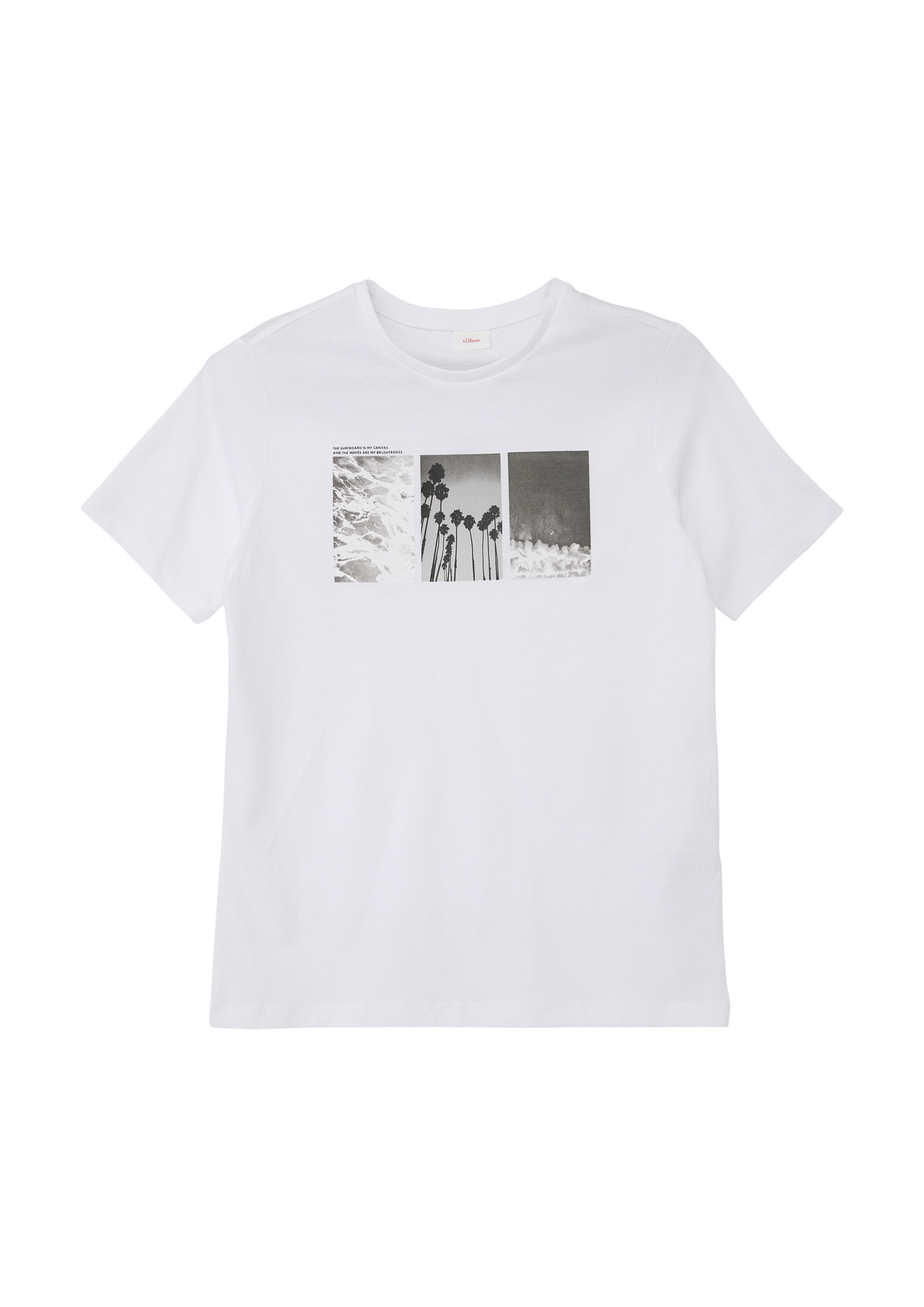 Thumbnail - s.Oliver - T-Shirt mit Fotoprint, Jungen, weiß