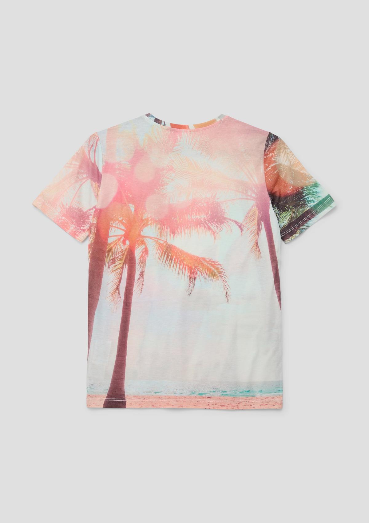 s.Oliver T-shirt with a sublimation print