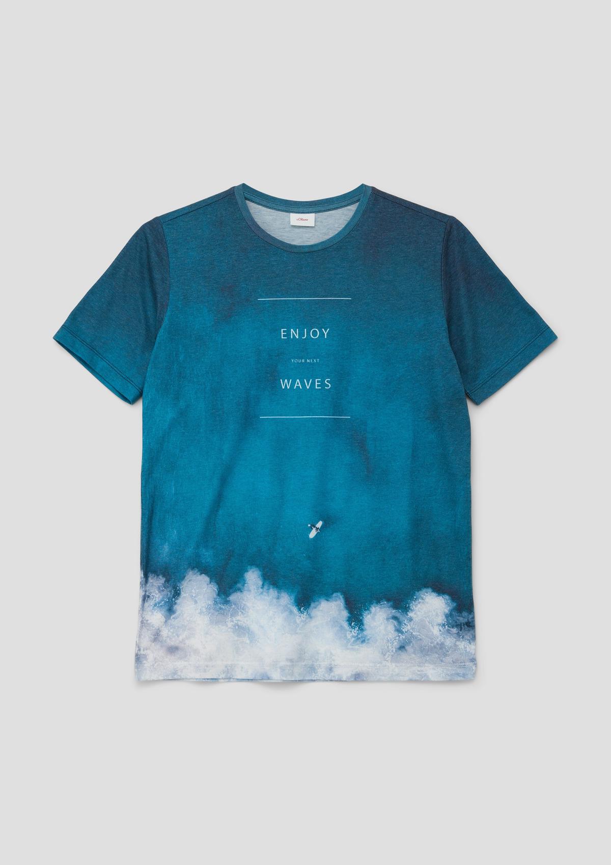 s.Oliver T-Shirt mit Sublimation-Print