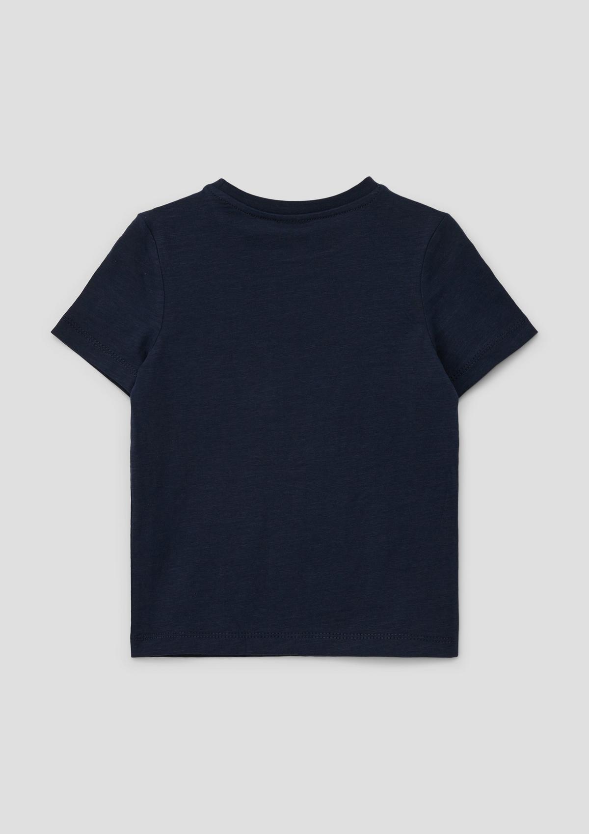 s.Oliver T-Shirt mit Flammgarn-Struktur