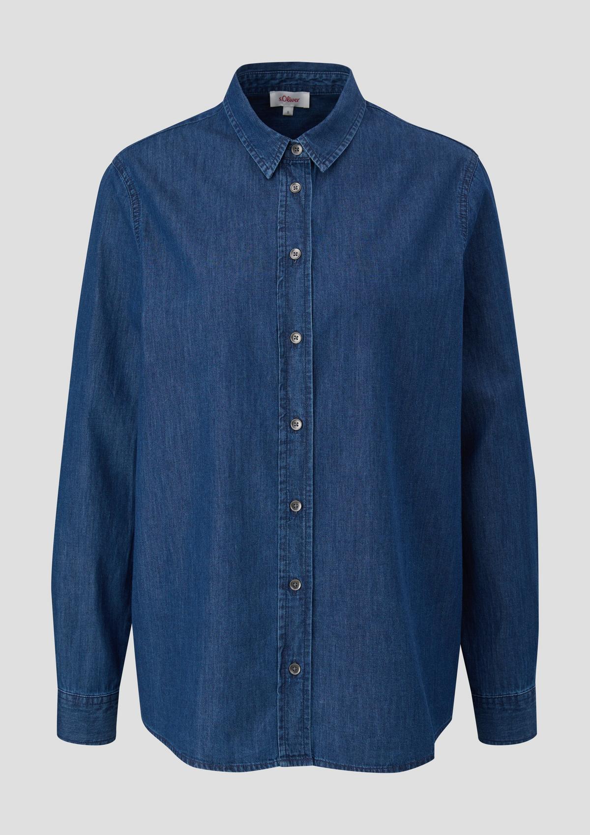 s.Oliver Loose-fitting denim blouse