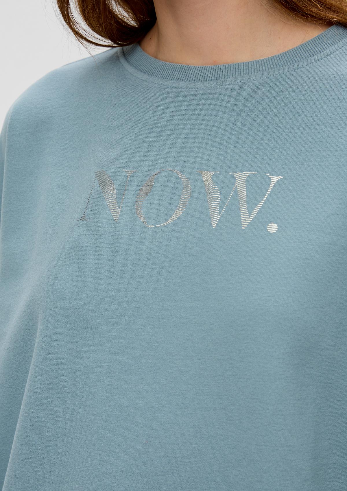 s.Oliver Sweatshirt with a statement print