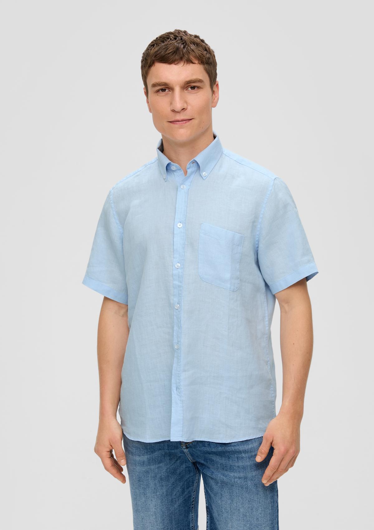 s.Oliver Short sleeve linen shirt