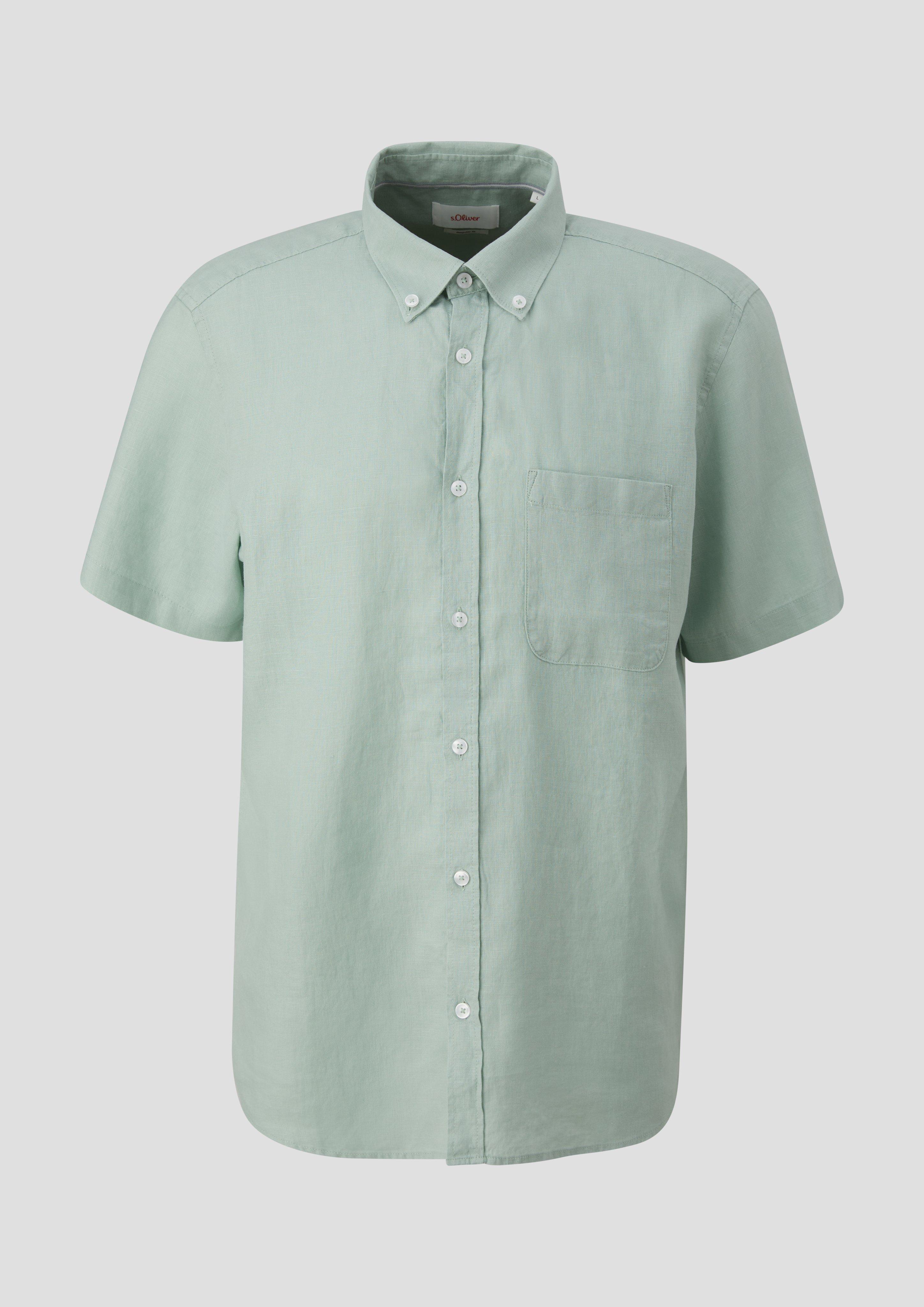 s.Oliver Kurzarmhemd aus Leinen