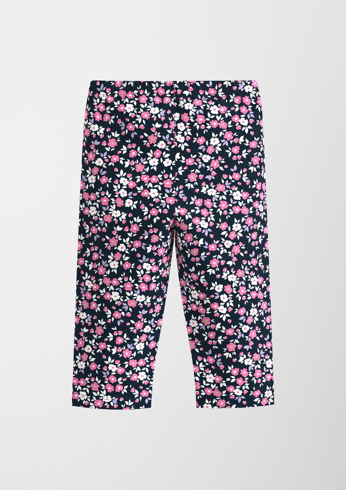 s.Oliver Capri leggings with an all-over print
