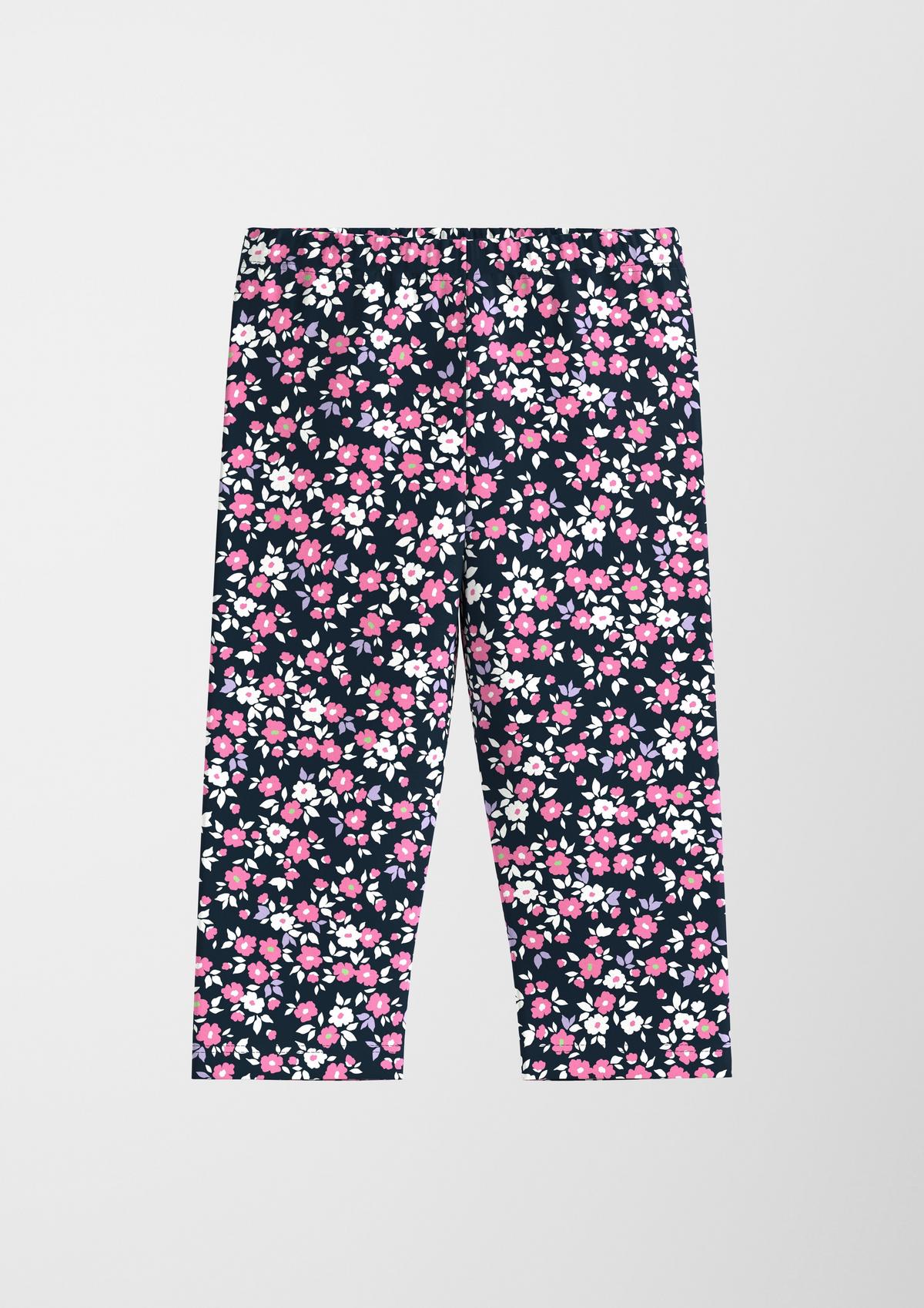 s.Oliver Capri leggings with an all-over print