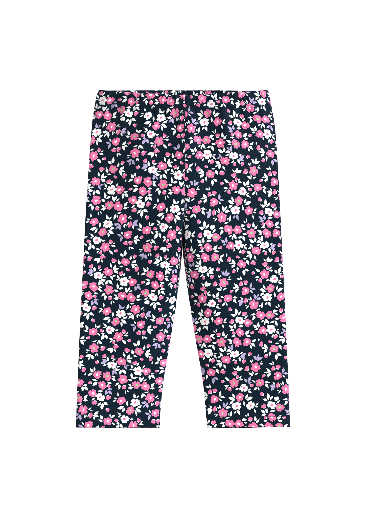 s.Oliver - Capri-Leggins mit All-over-Print, Kinder, blau