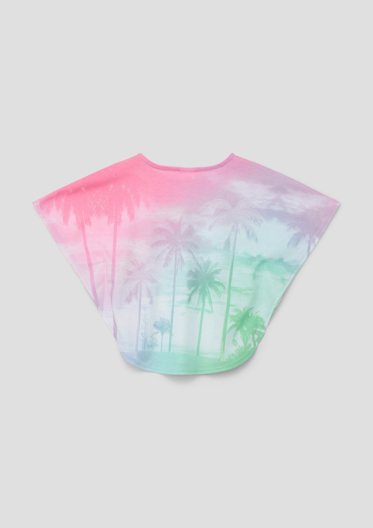 s.Oliver T-Shirt mit All-over-Fotoprint