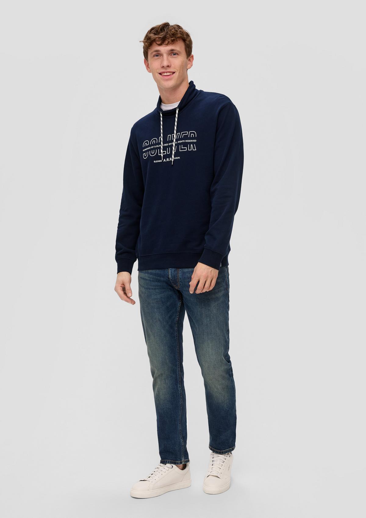 s.Oliver Sweatshirt with a logo print