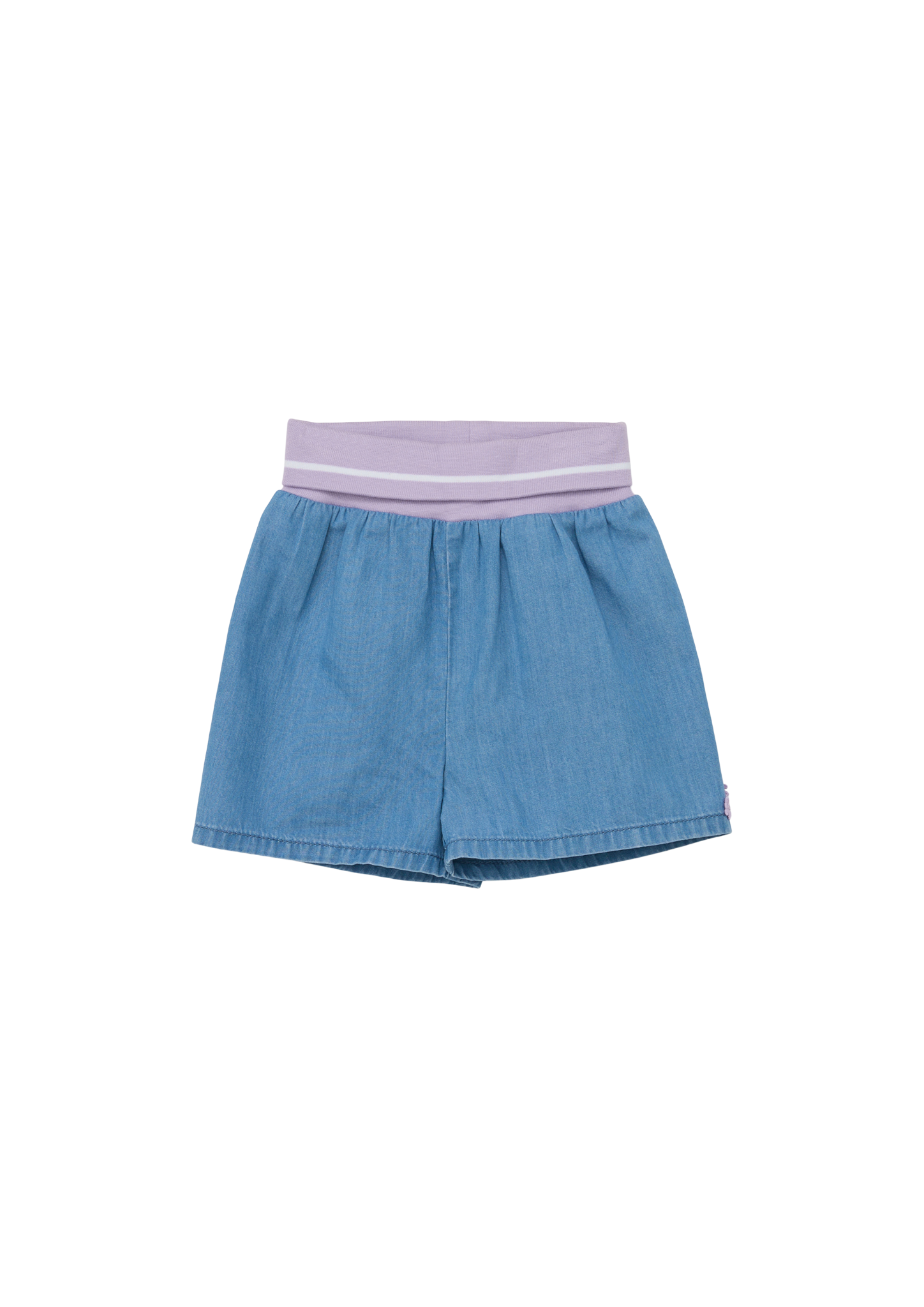 s.Oliver - Jeans-Shorts mit Elastikbund, Babys, blau