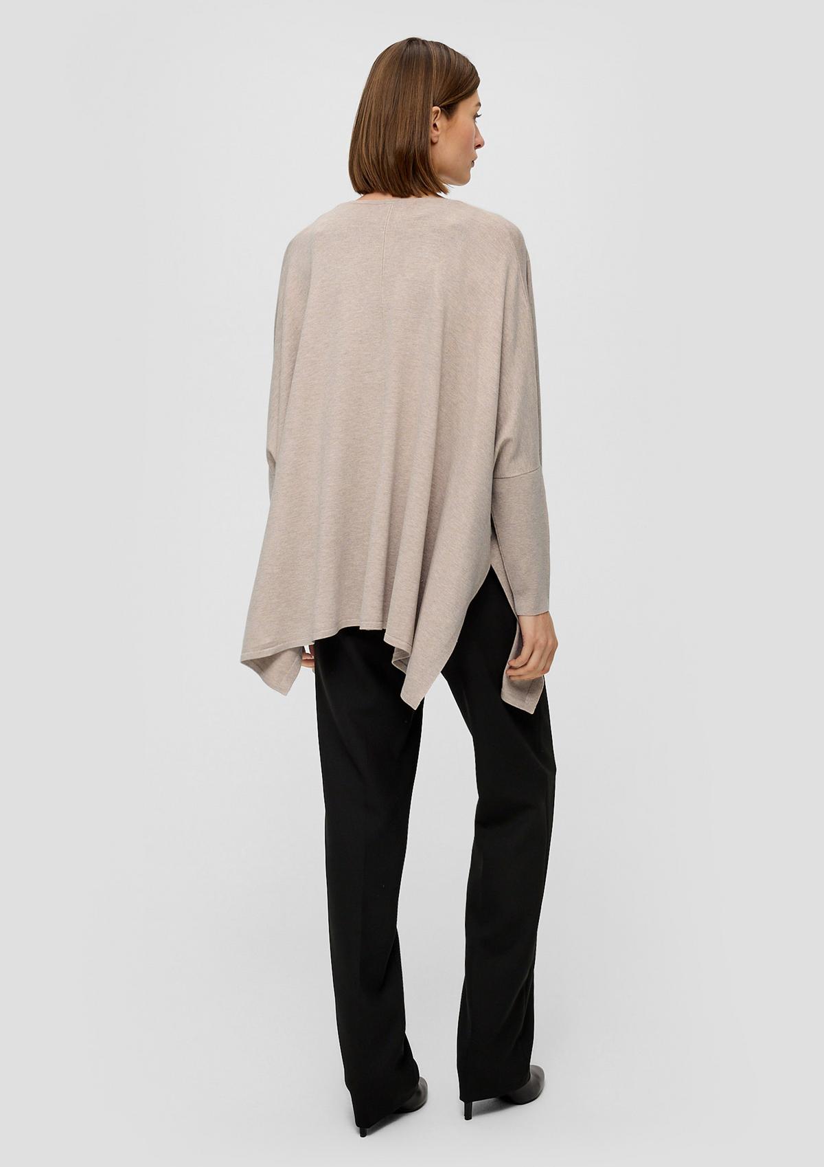 s.Oliver Open-fronted cardigan in a loose fit