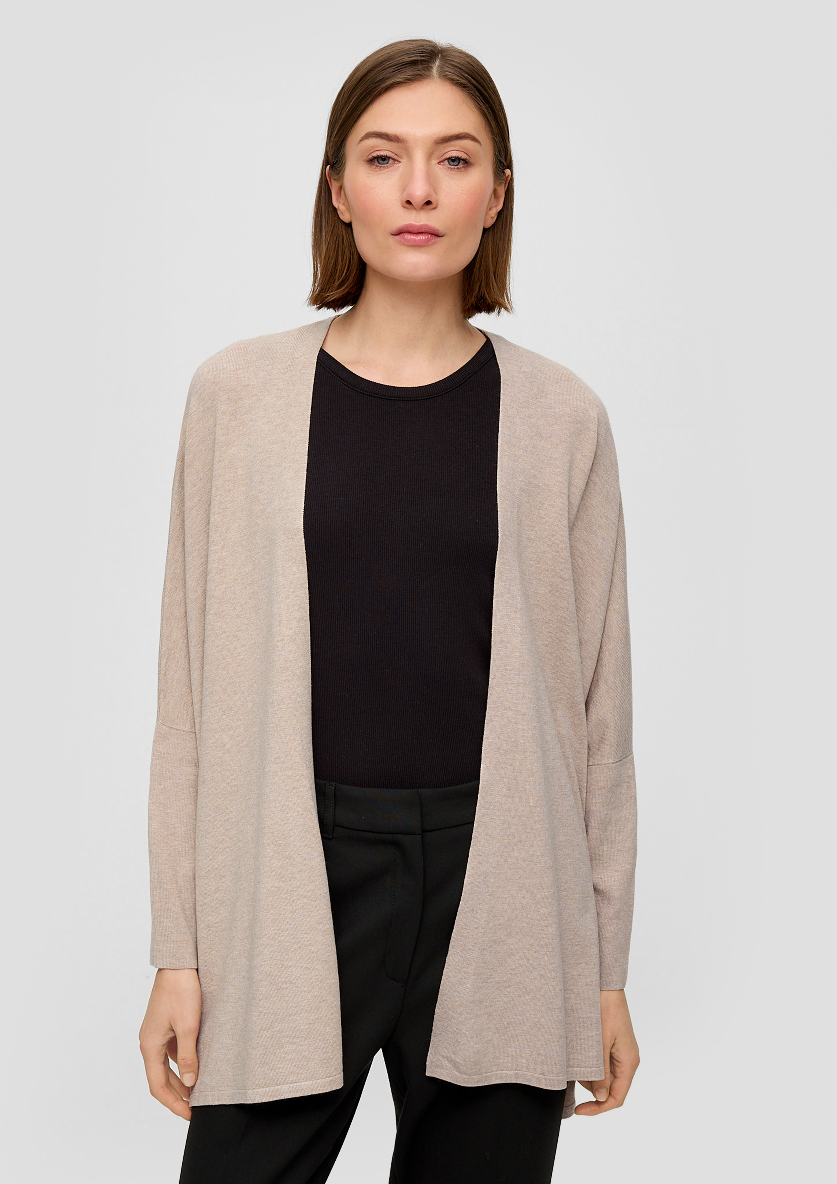 Beige open cheap cardigan