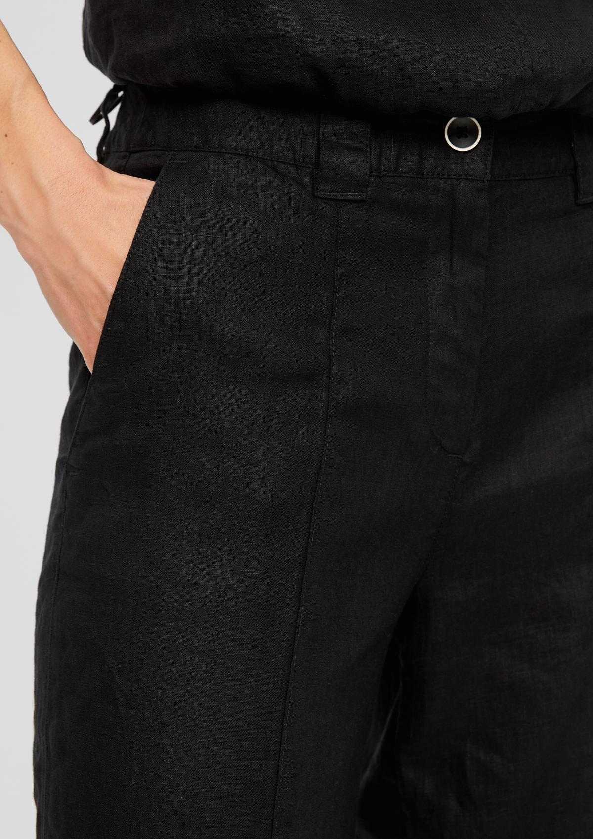 s.Oliver Coupe Regular : pantalon en lin à jambes larges