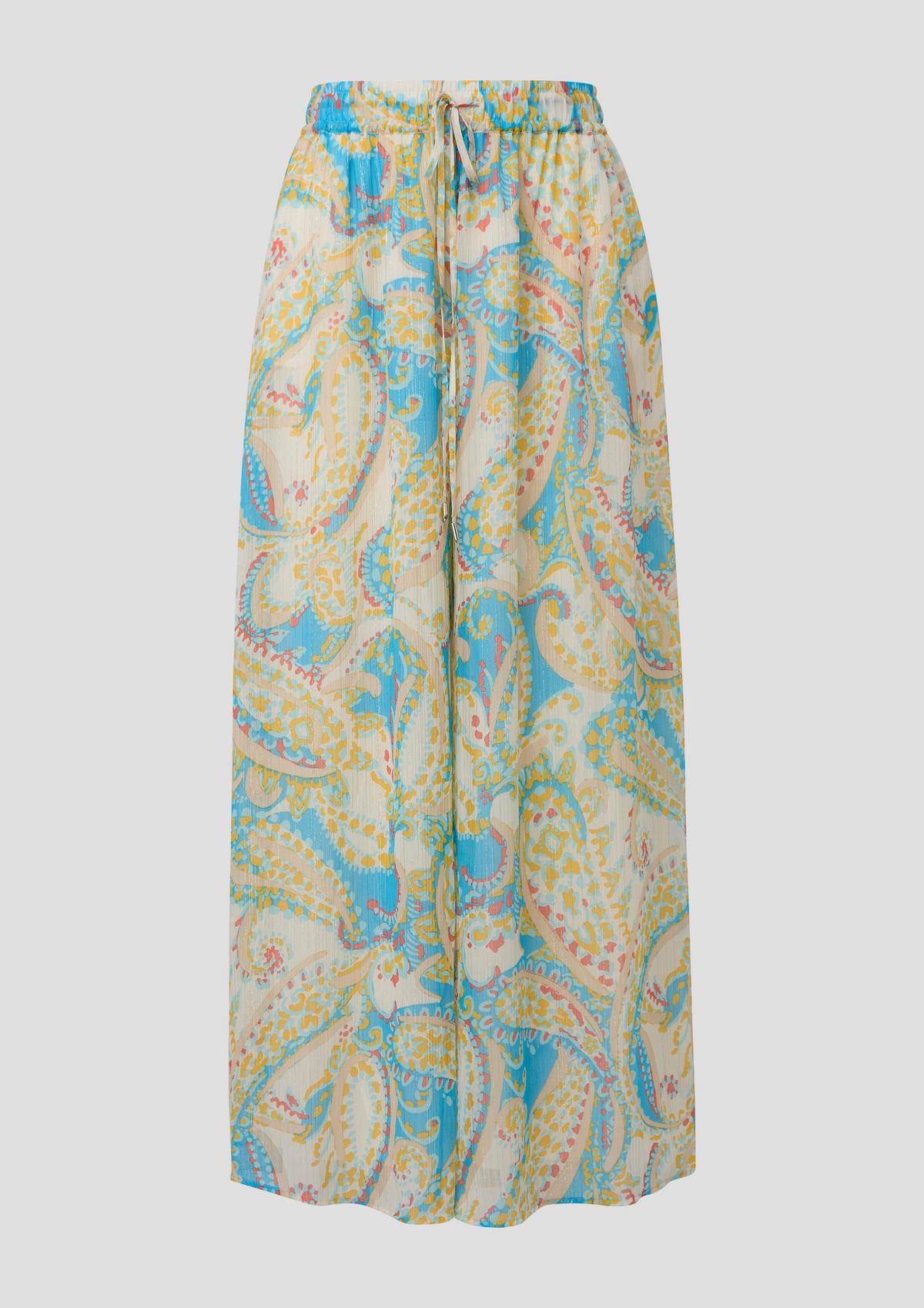 s.Oliver Loose fit: Chiffon culottes