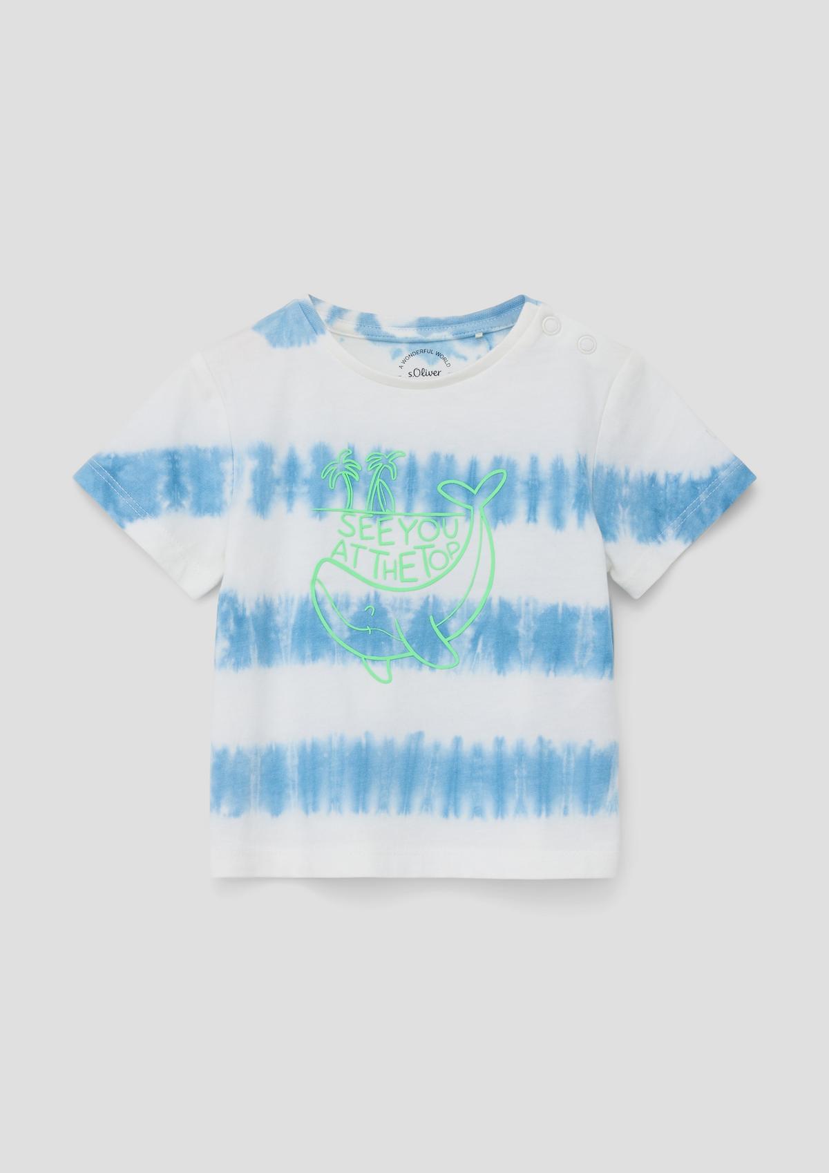 s.Oliver T-Shirt mit Batik-Muster