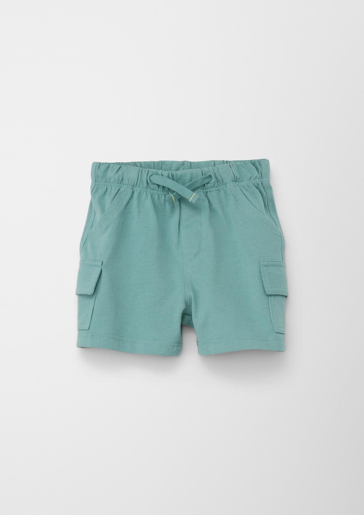 s.Oliver Cargo-Shorts aus Baumwolle mit elastischem Bund