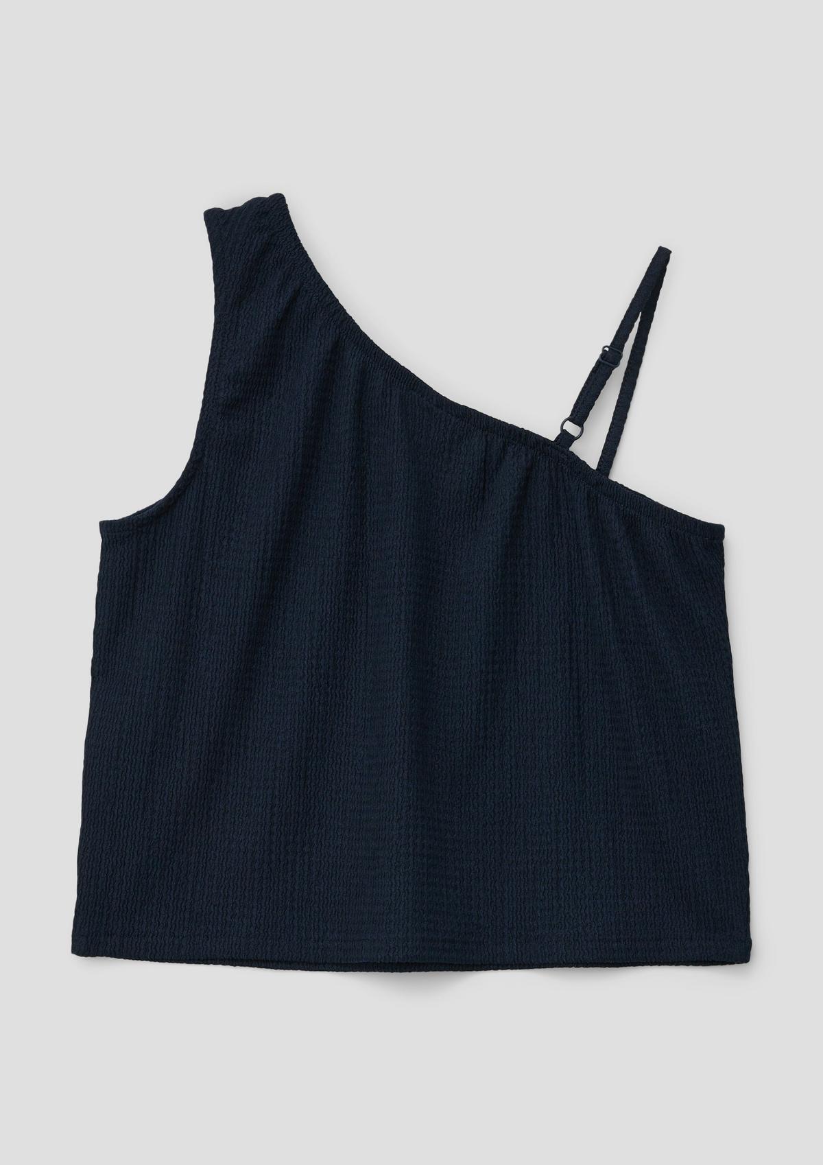 s.Oliver Top with an asymmetric neckline