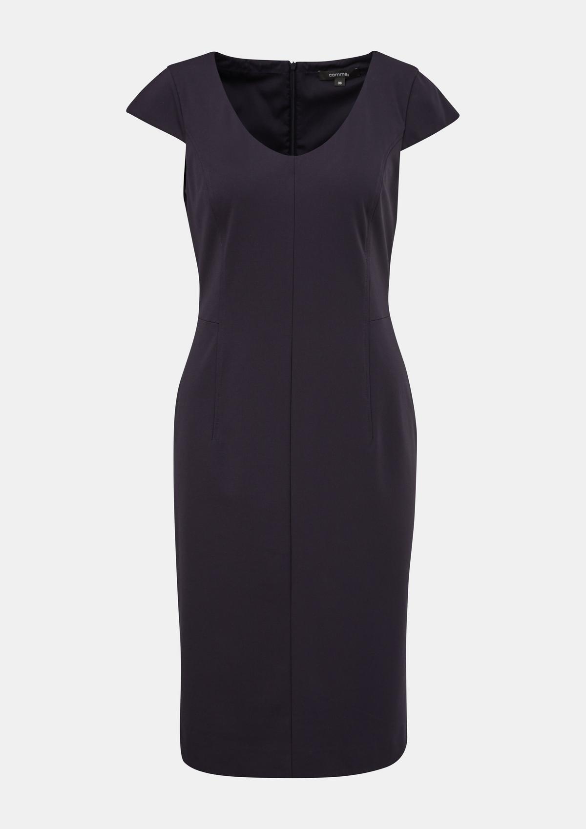 comma Dress with cap sleeves