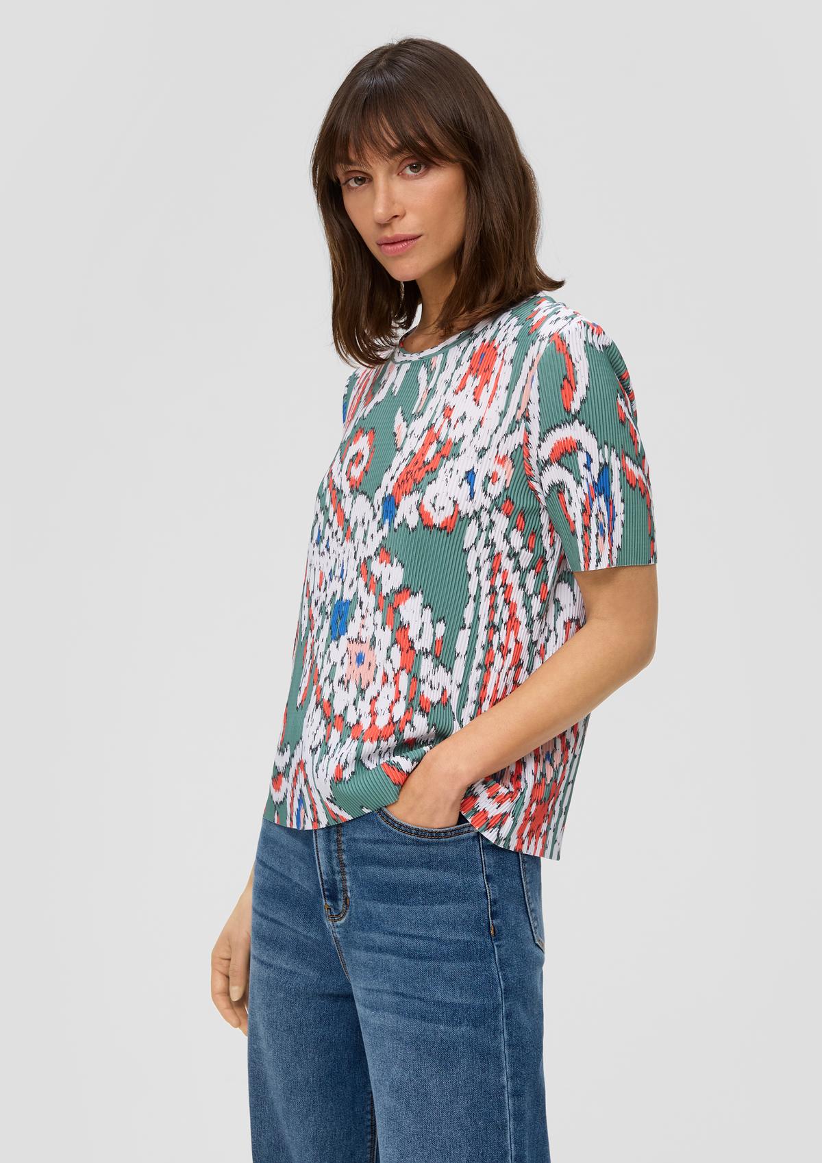 s.Oliver T-shirt with pleats
