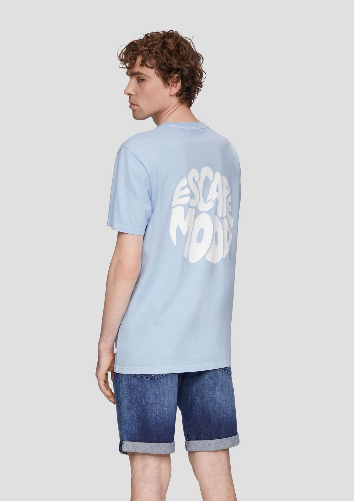 s.Oliver T-Shirt mit Front- und Rückenprint