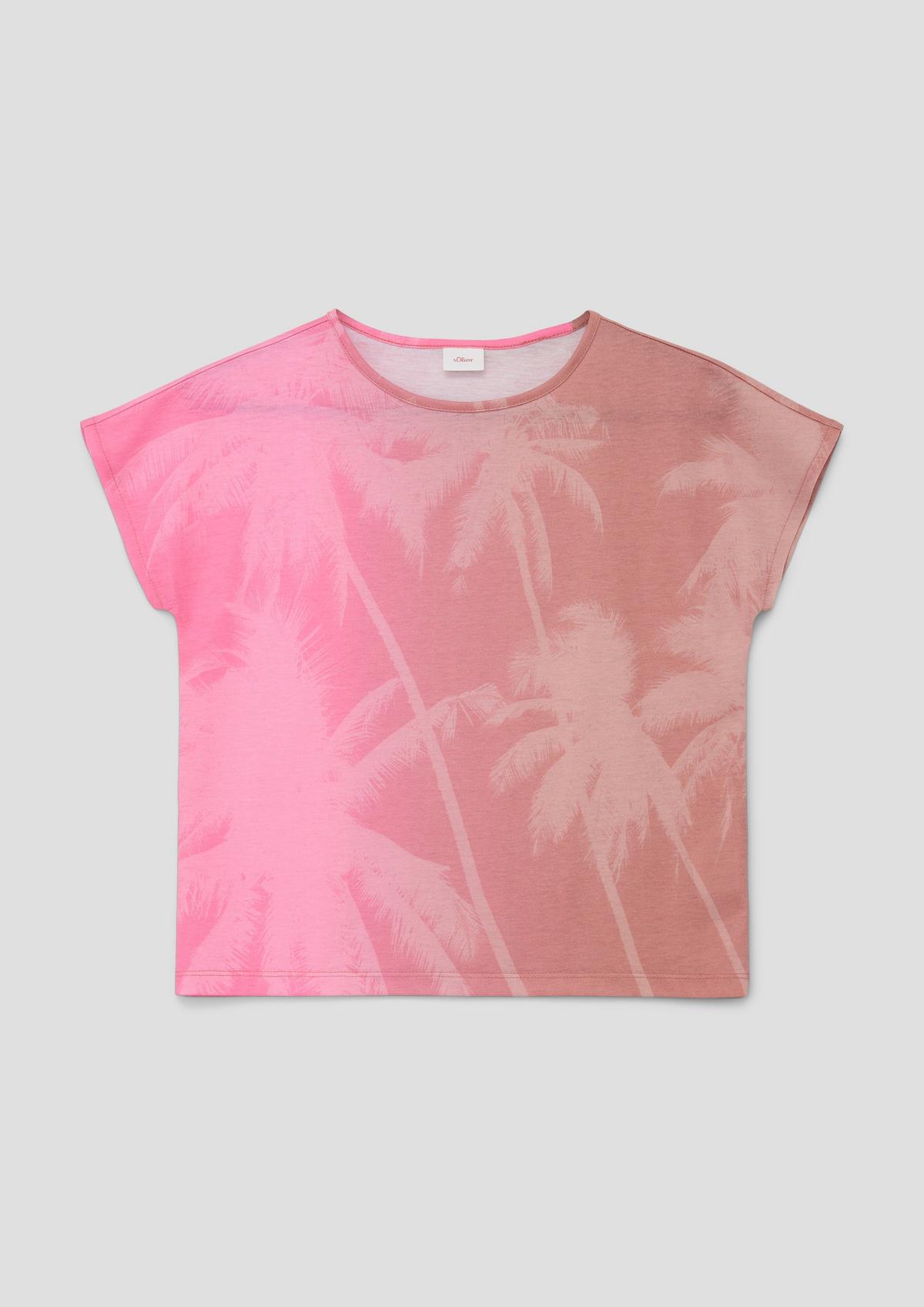 s.Oliver T-Shirt mit Sublimation-Print