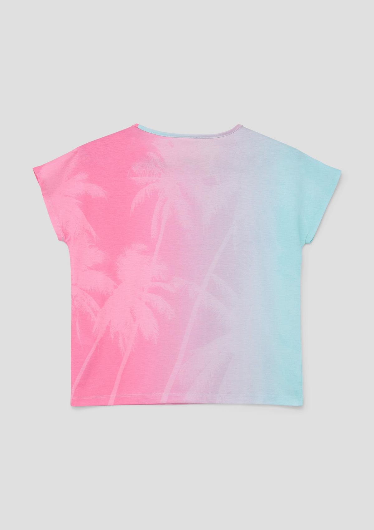 s.Oliver T-shirt with a sublimation print