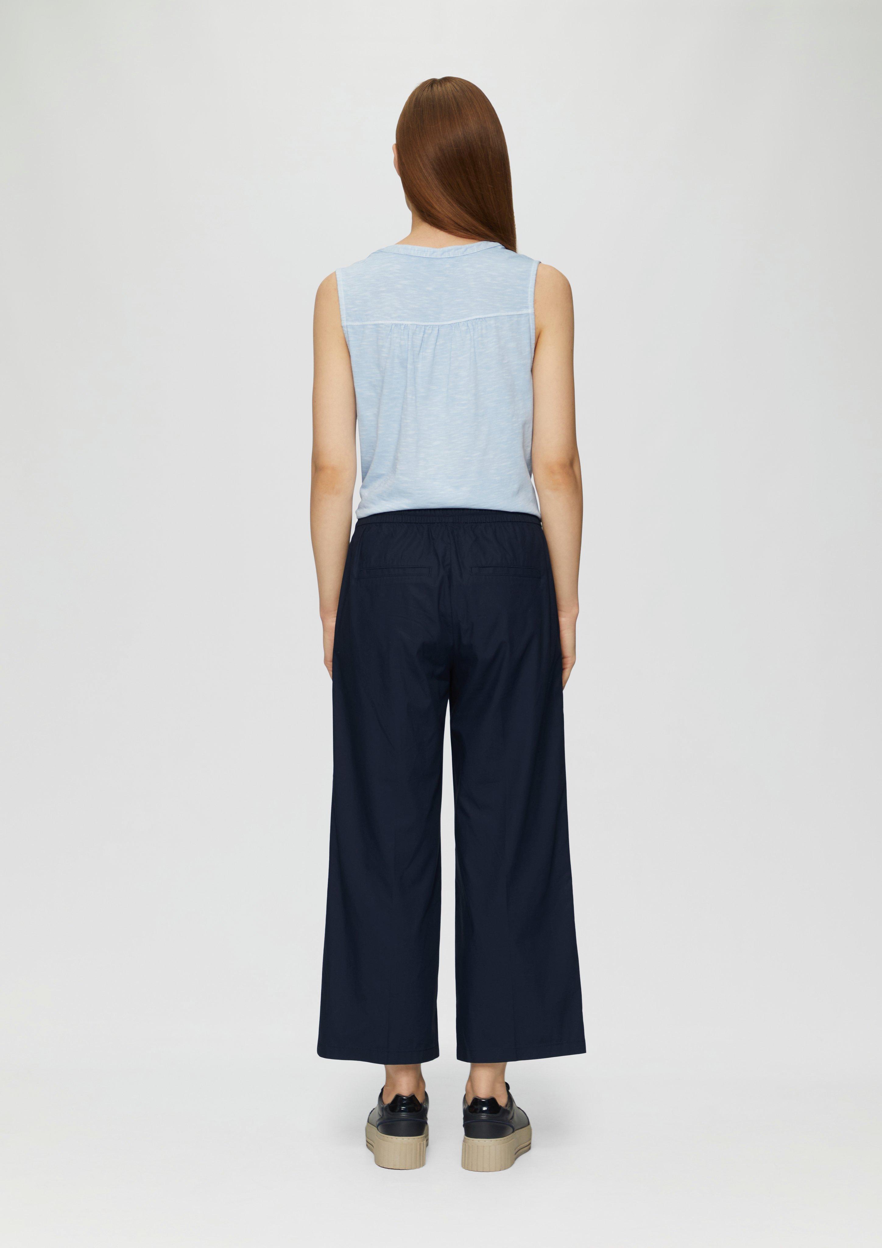 Hose aus Baumwolle mit Tunnelzug - rosa | s.Oliver 