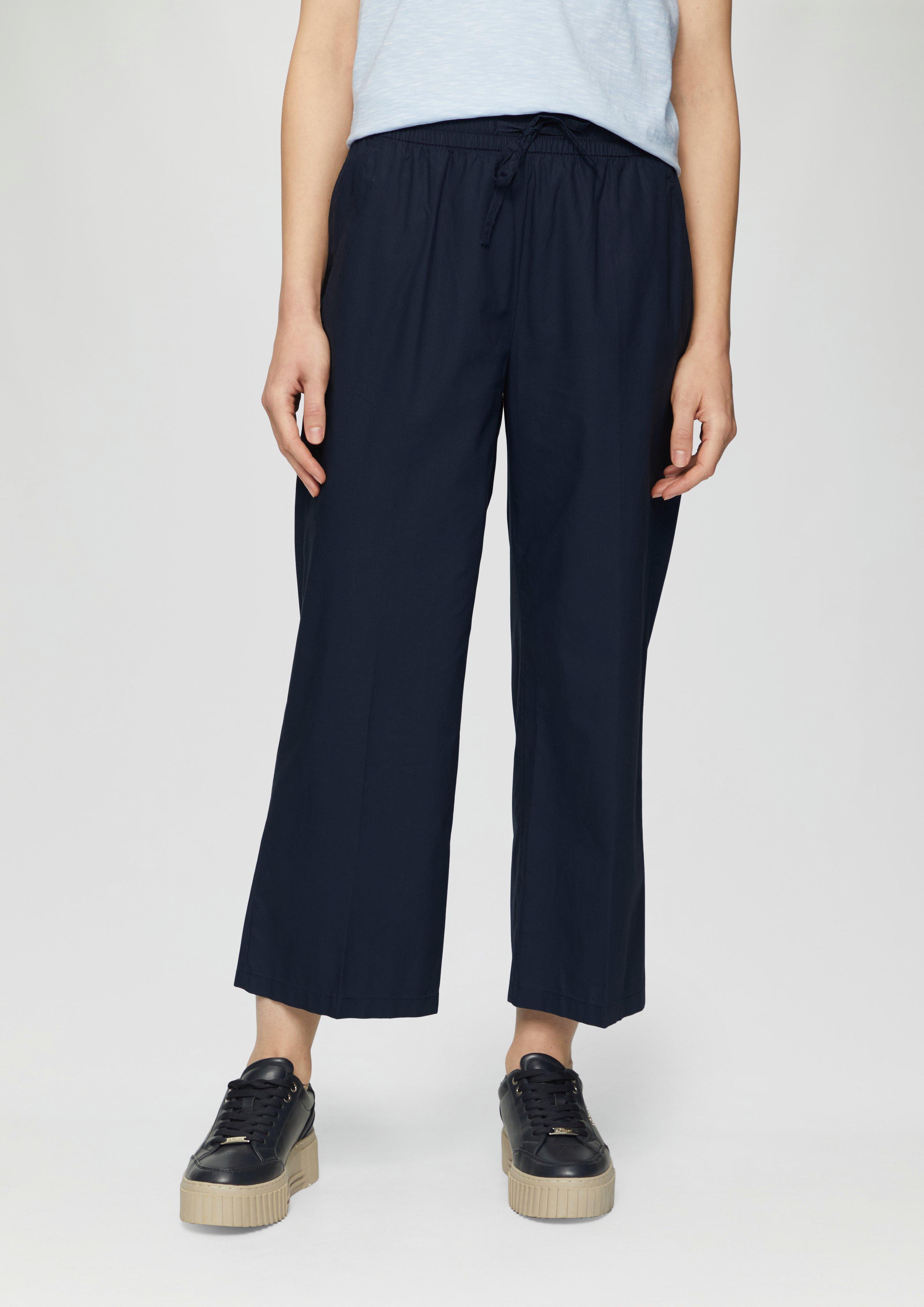 Hose aus Baumwolle mit Tunnelzug - rosa | s.Oliver 