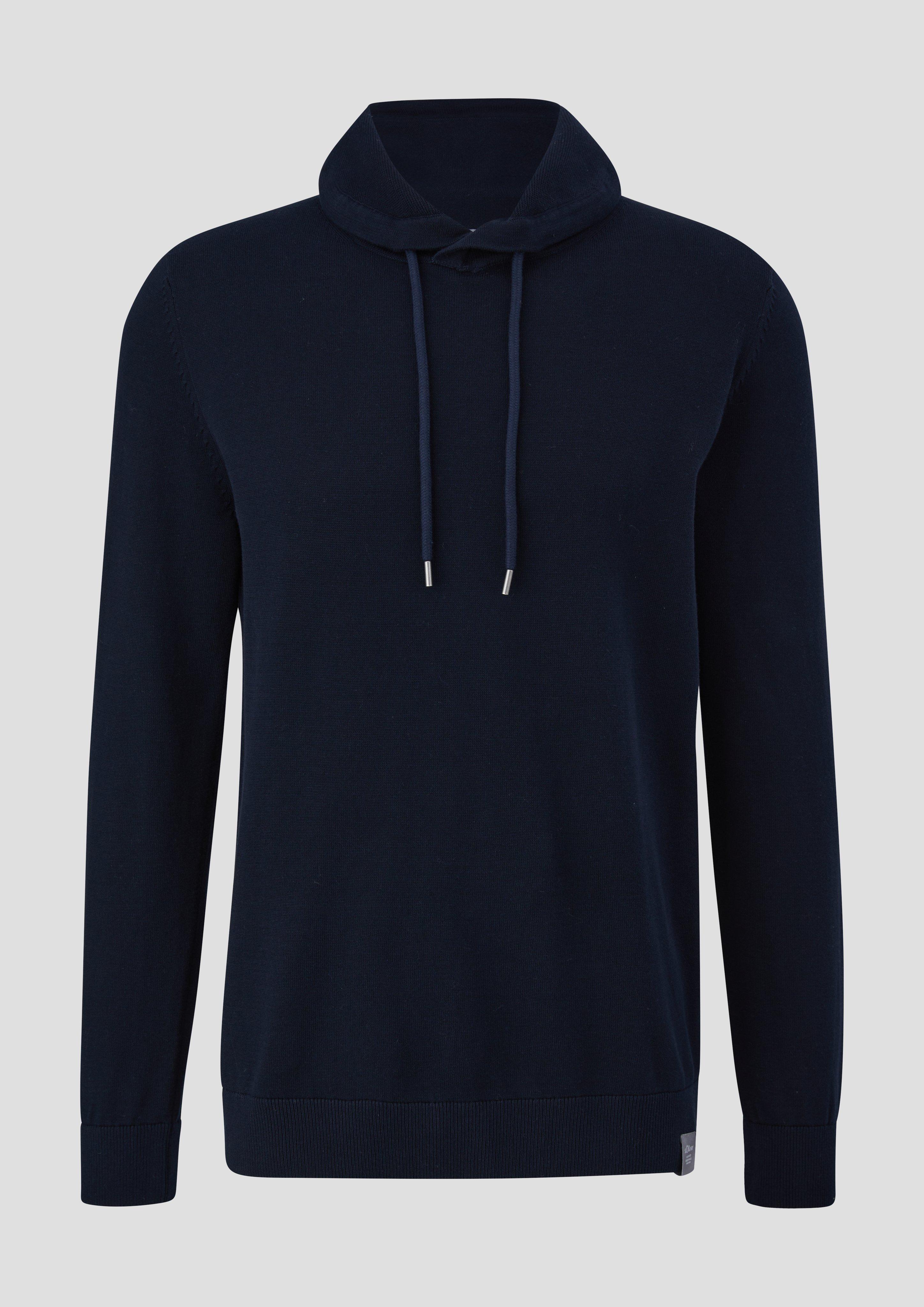 s.Oliver Strickpullover mit Stehkragen