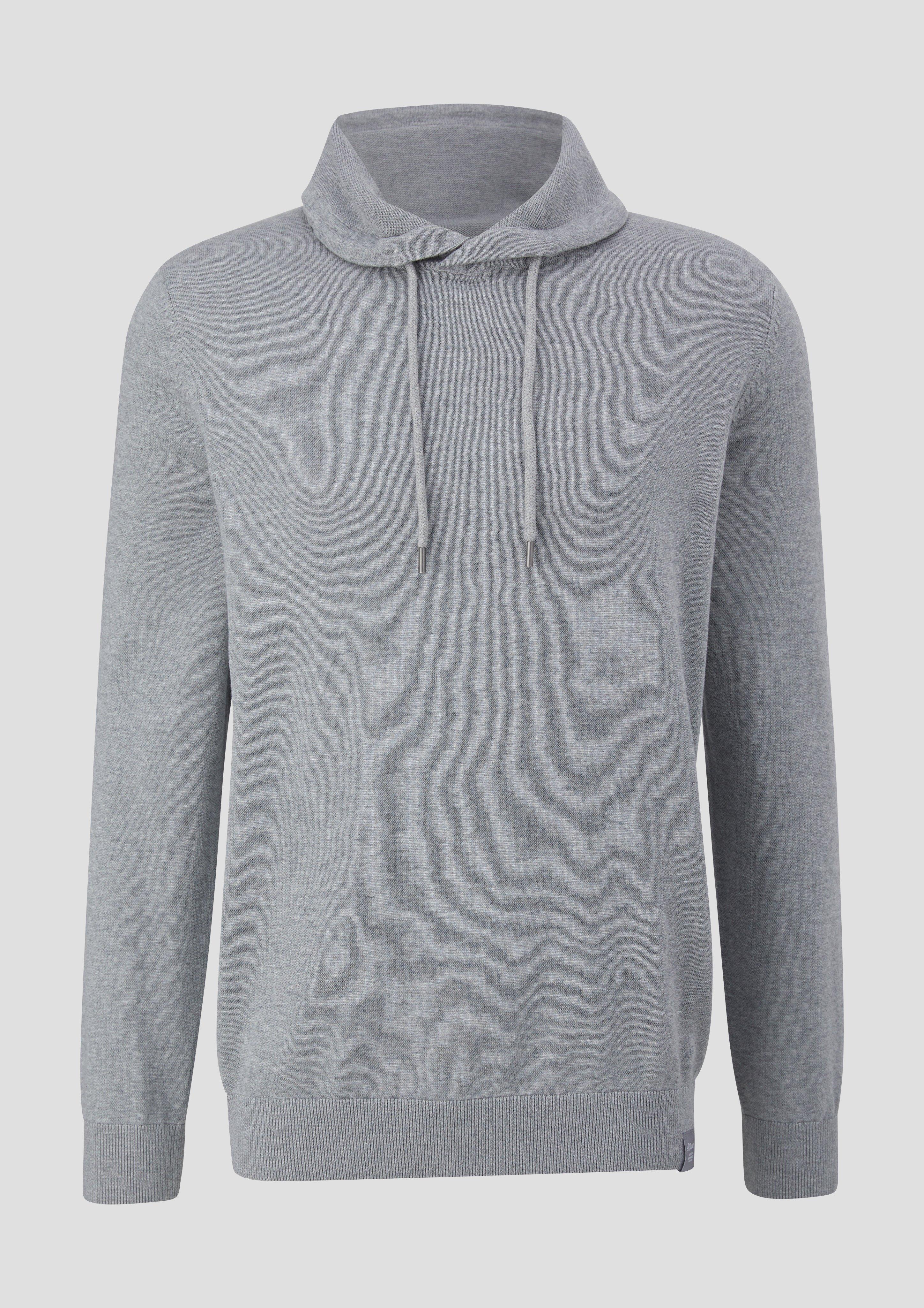 s.Oliver Strickpullover mit Stehkragen