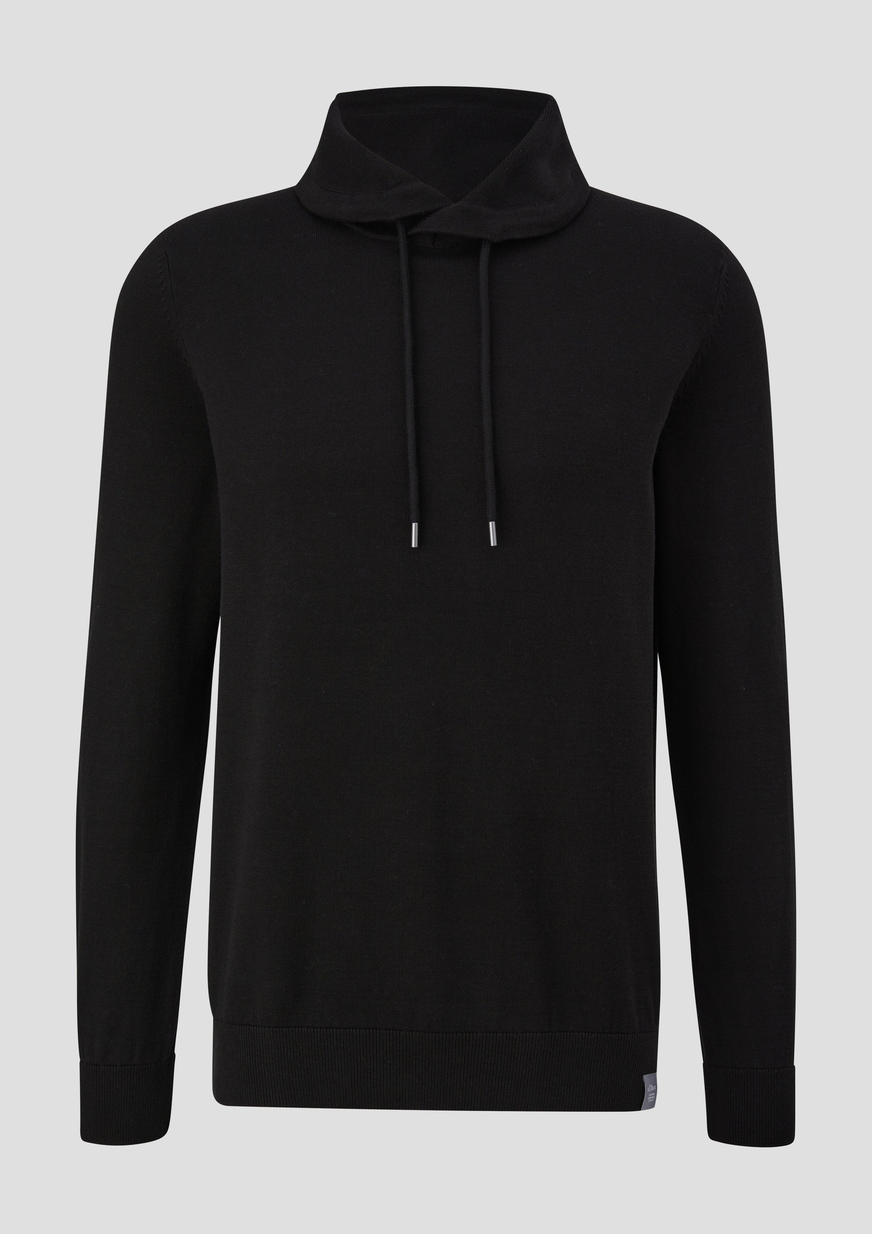 s.Oliver Strickpullover mit Stehkragen