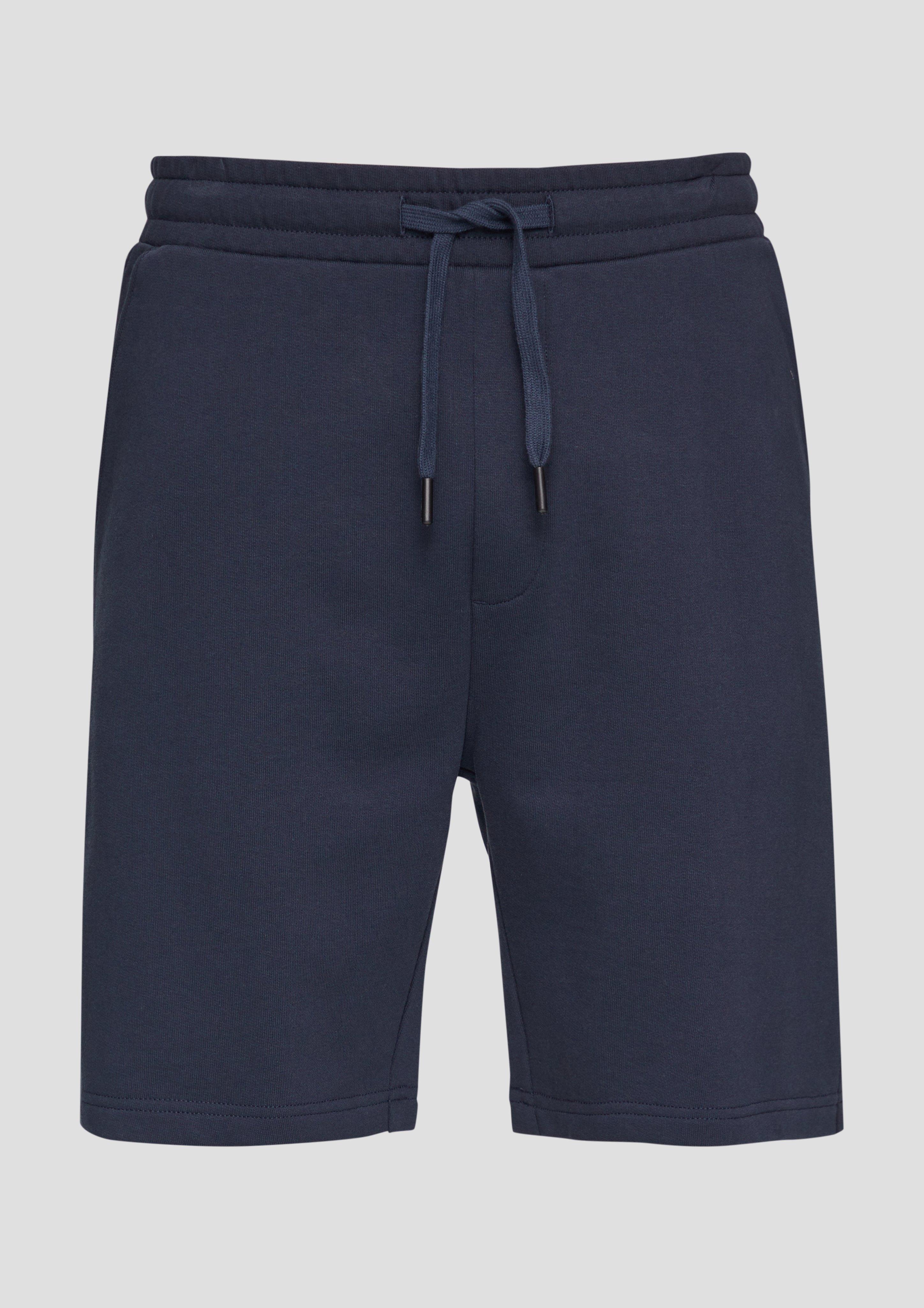 QS - Sweat-Shorts mit Tunnelzug, Herren, blau