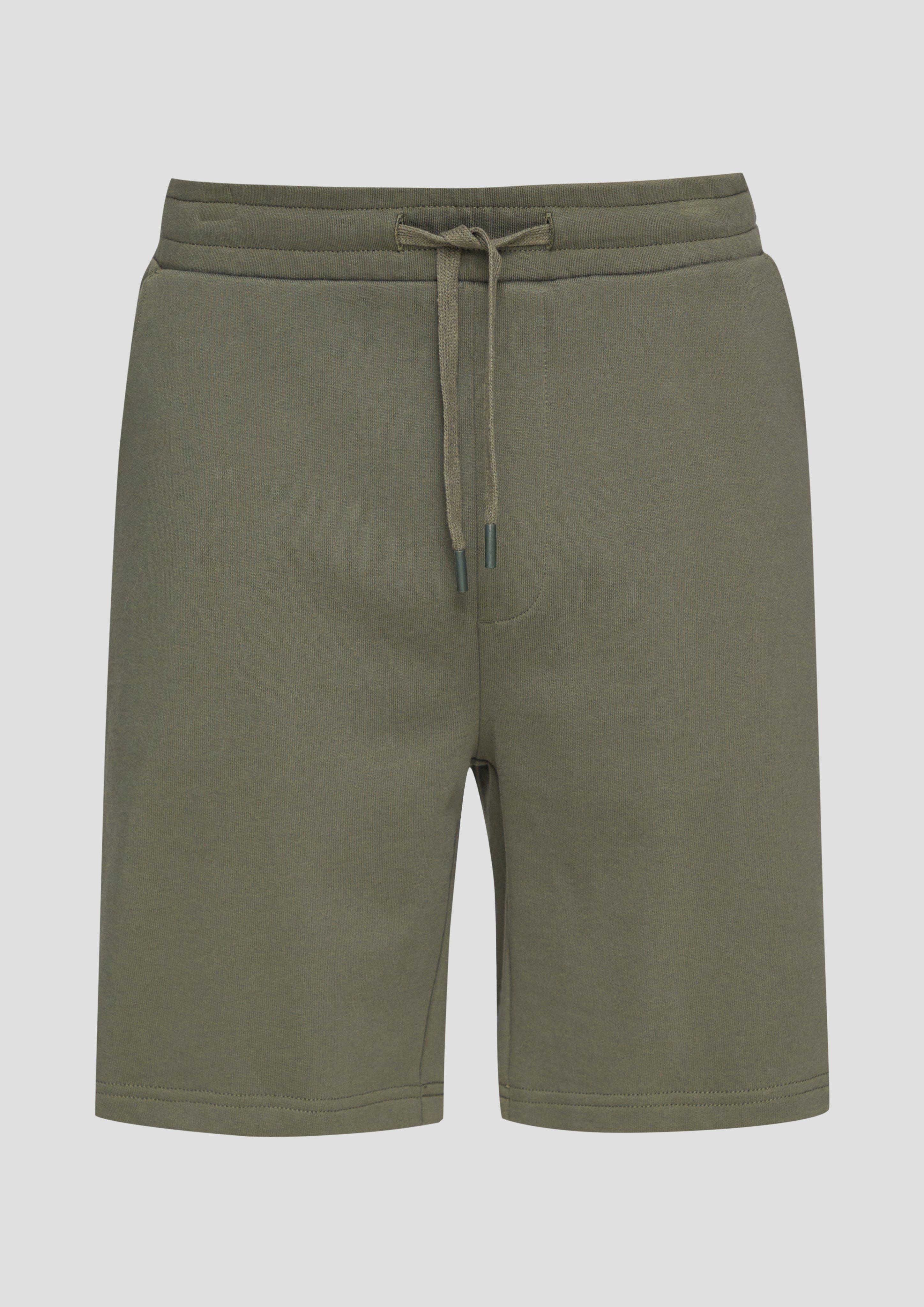 QS - Sweat-Shorts mit Tunnelzug, Herren, Grün