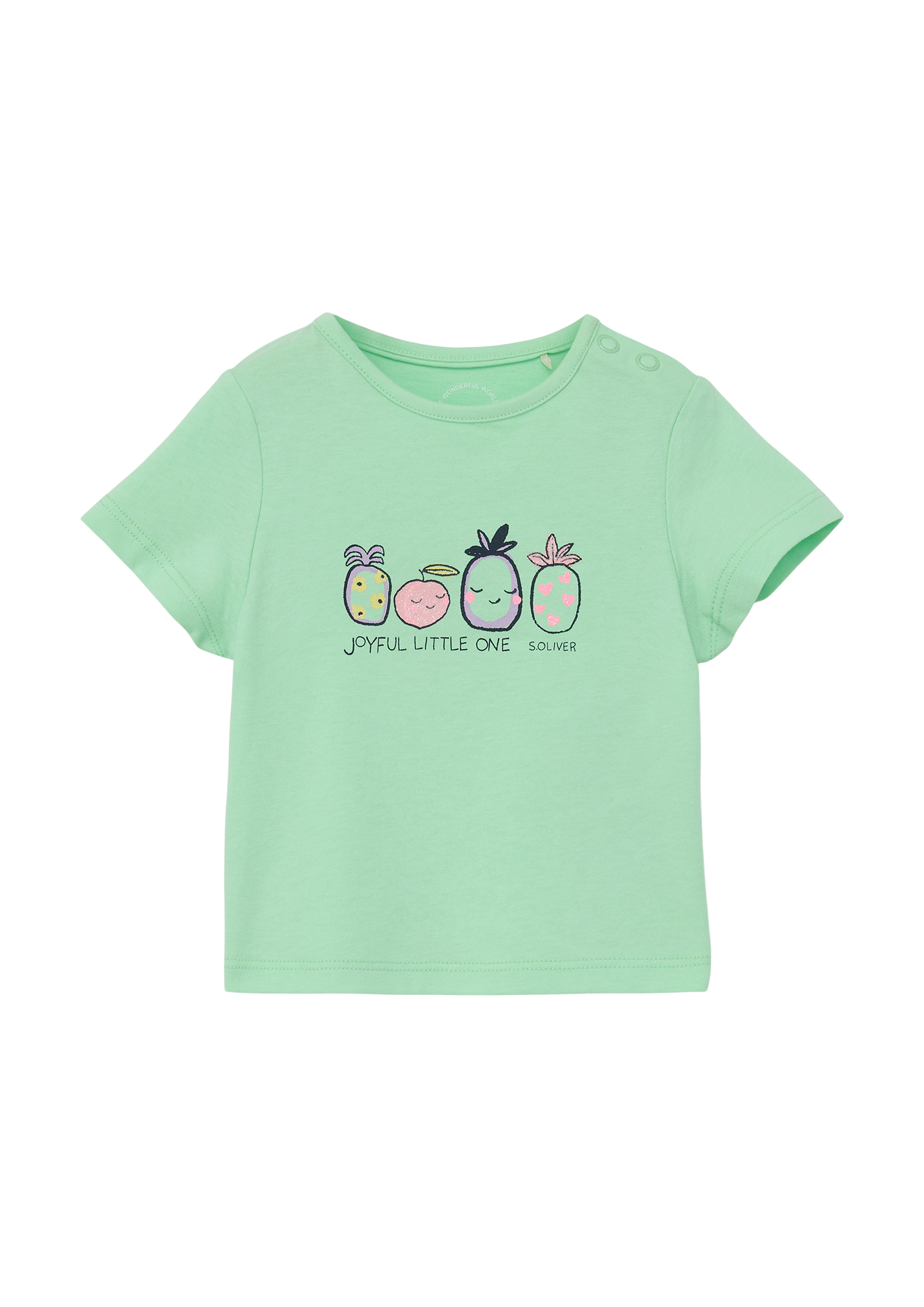 s.Oliver - T-Shirt mit Frontprint, Babys, grün