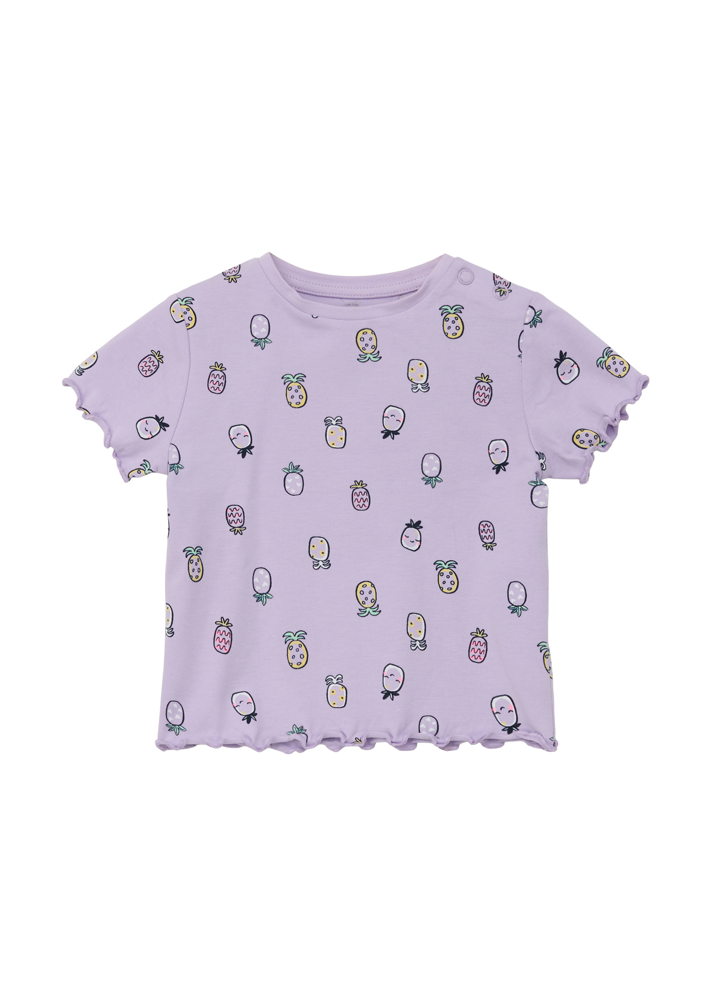 Thumbnail - s.Oliver - T-Shirt mit Rollsaum, Babys, lila