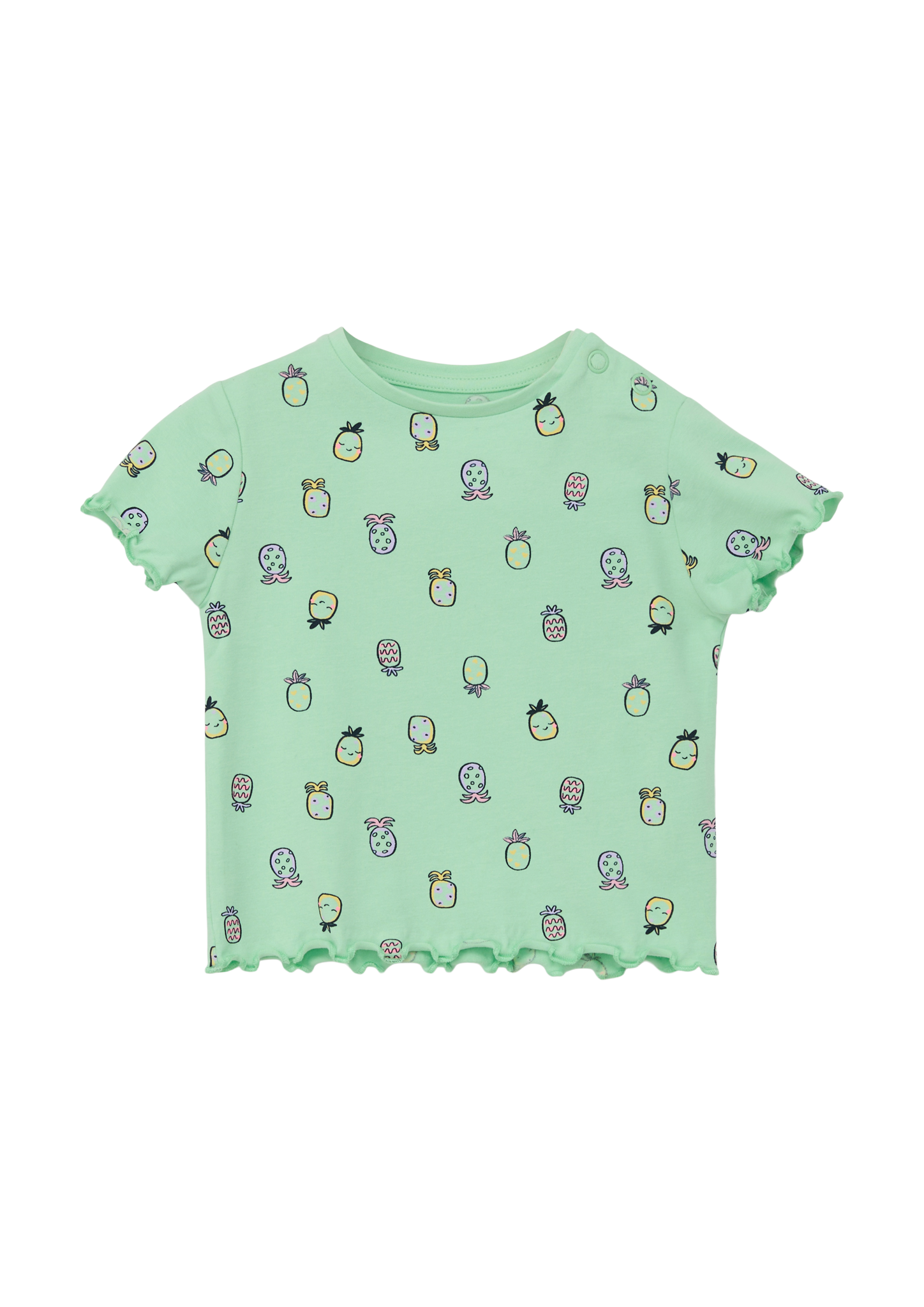 Thumbnail - s.Oliver - T-Shirt mit Rollsaum, Babys, grün