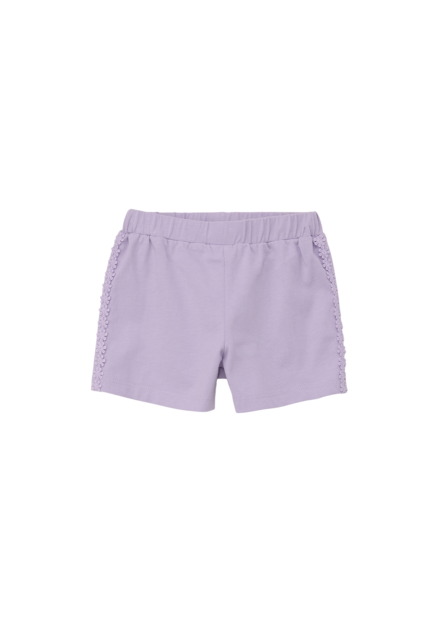 s.Oliver - Shorts aus Baumwoll-Jersey, Babys, lila