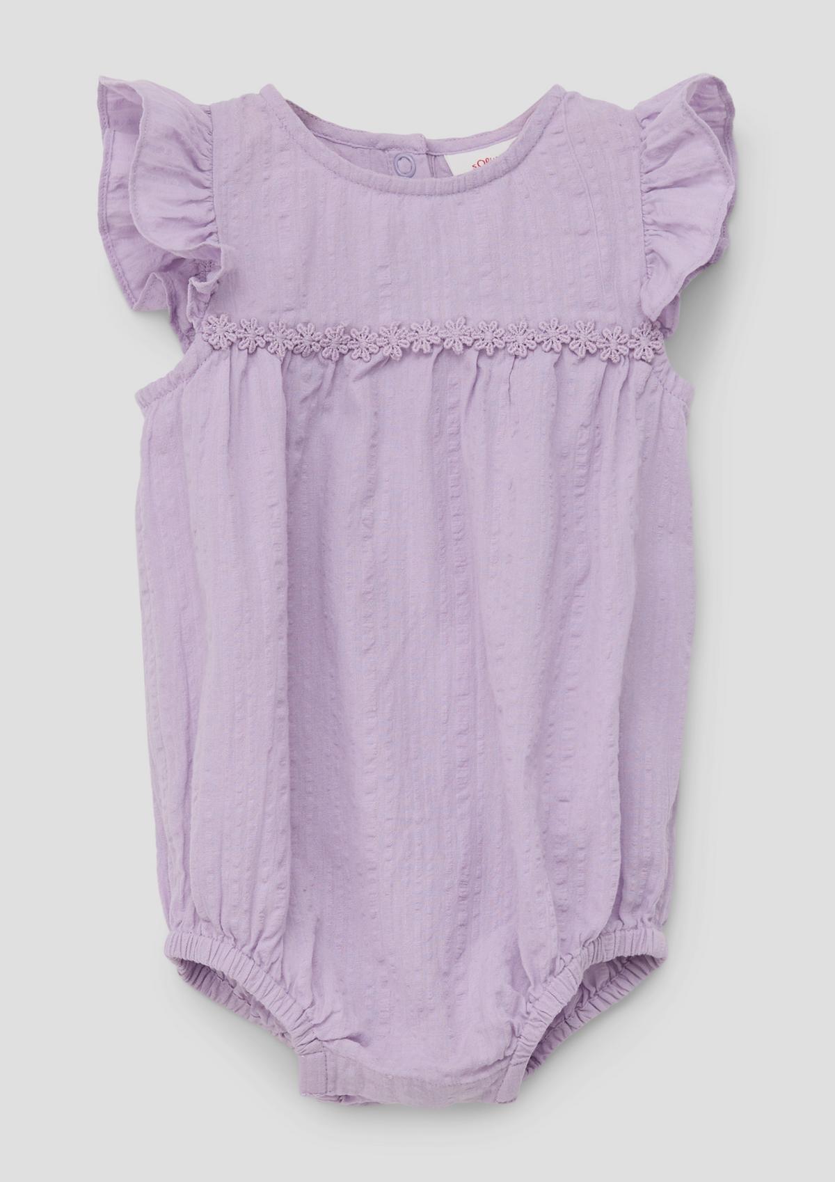 s.Oliver Onesie with short flounce sleeves