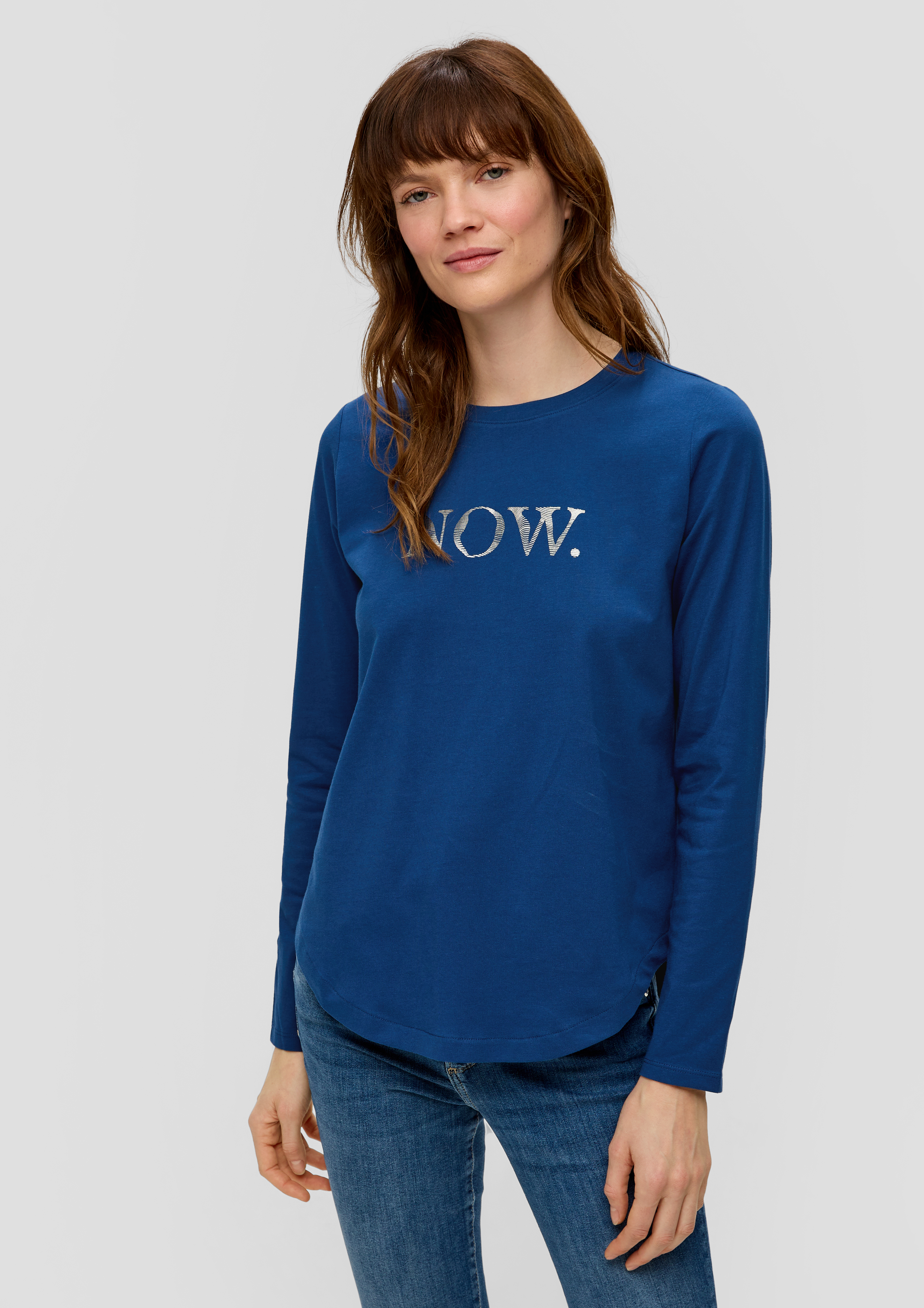 S.Oliver Longsleeve mit Frontprint