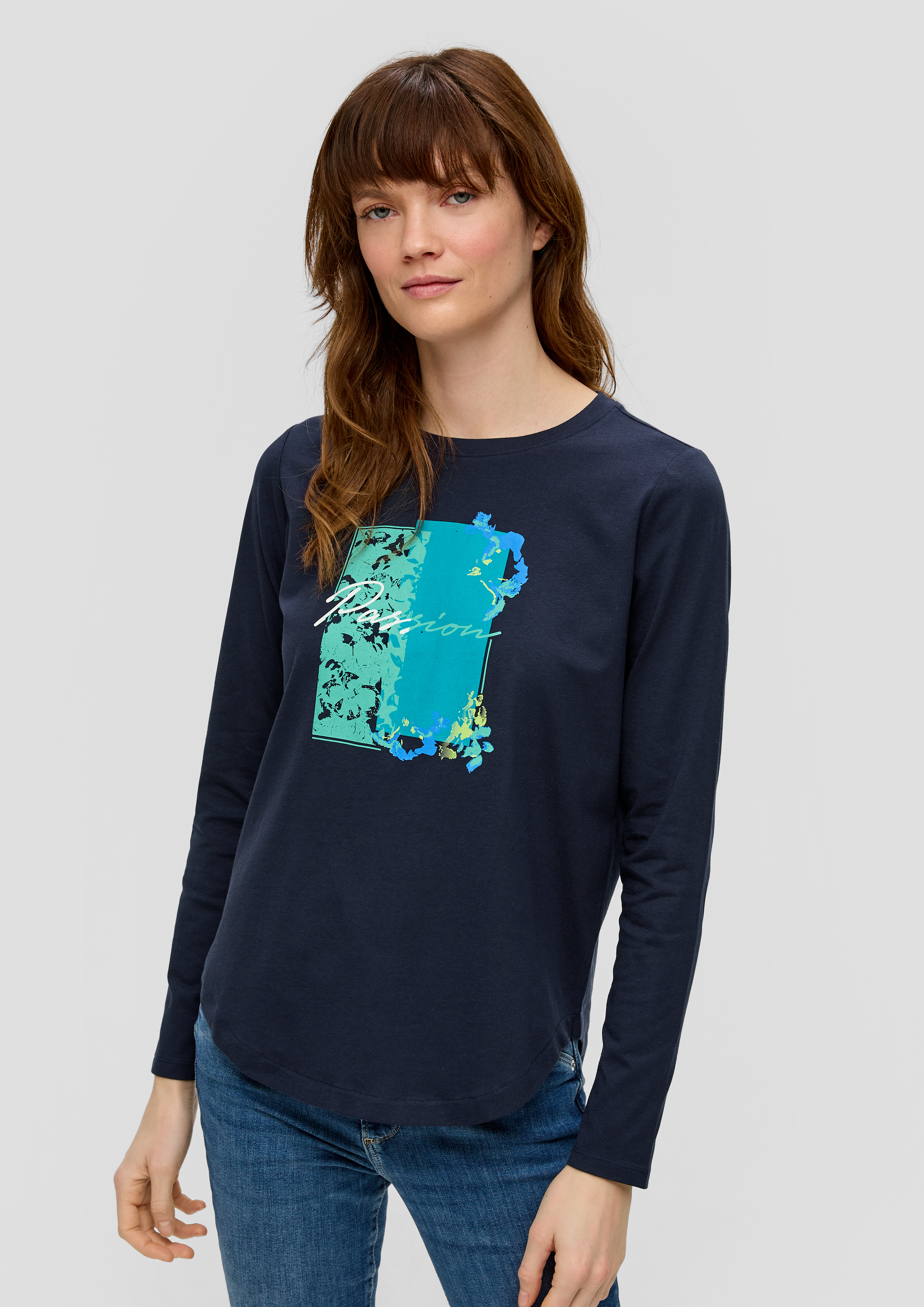 S.Oliver Longsleeve mit Frontprint